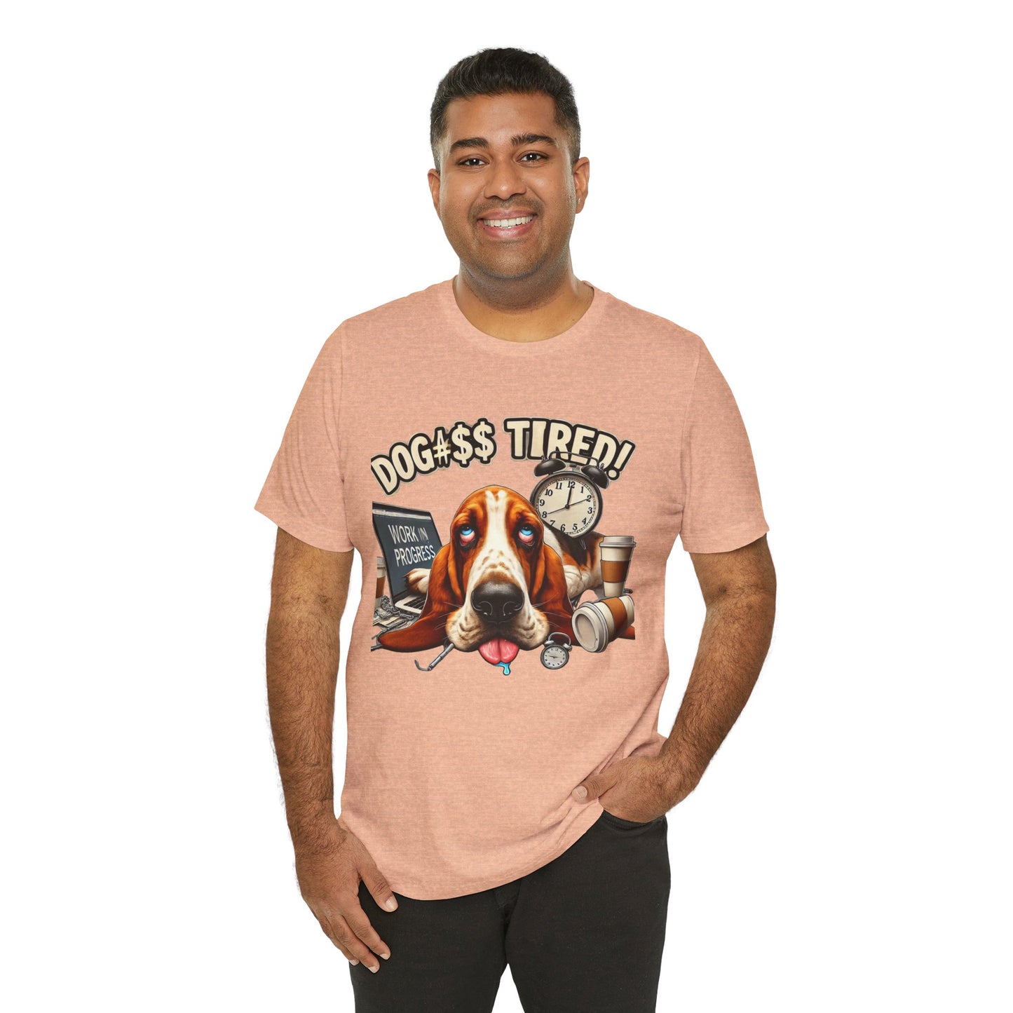 Dog#$$ Tired Unisex Jersey Short Sleeve Tee