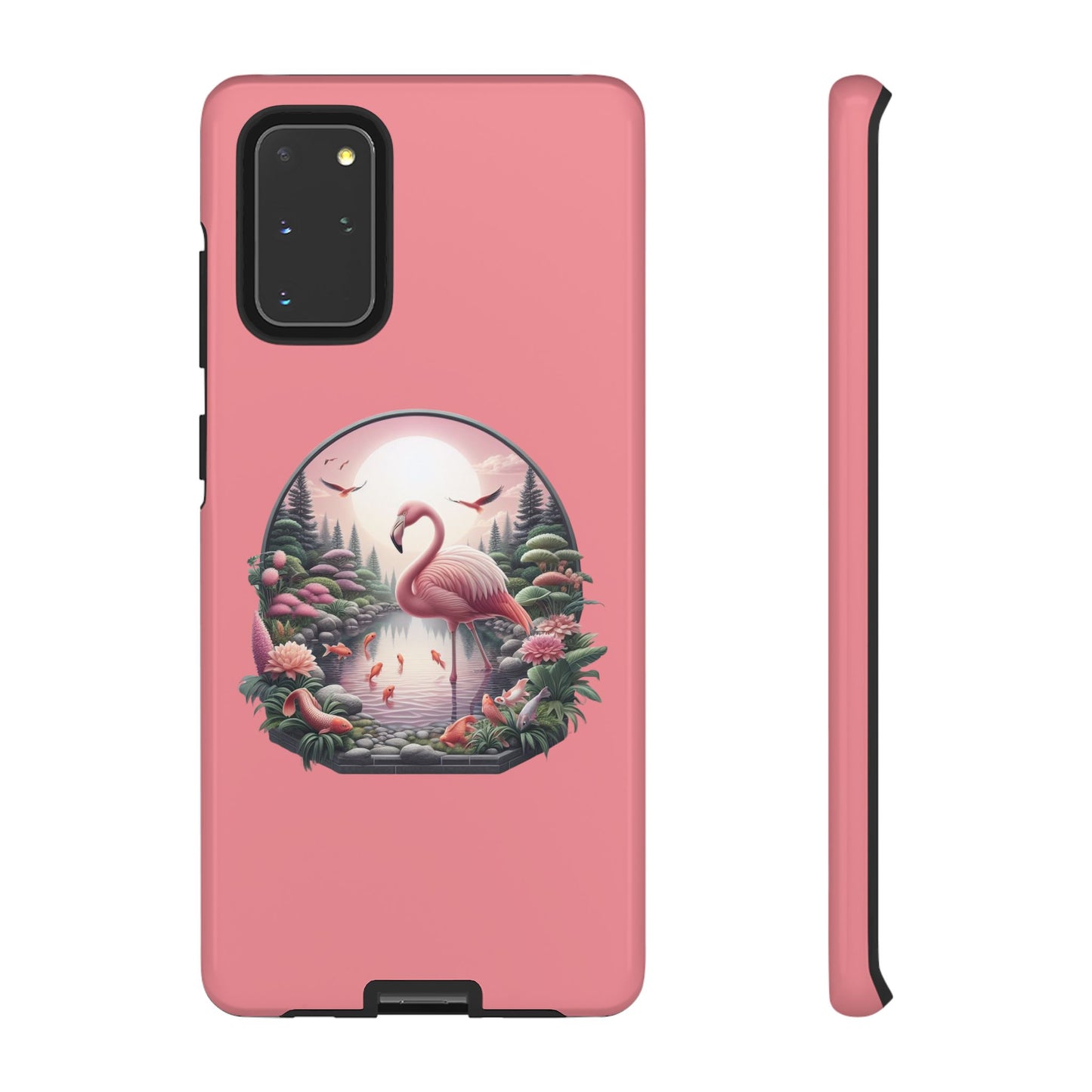 Pink Flamingo - iPhone Tough Phone Case