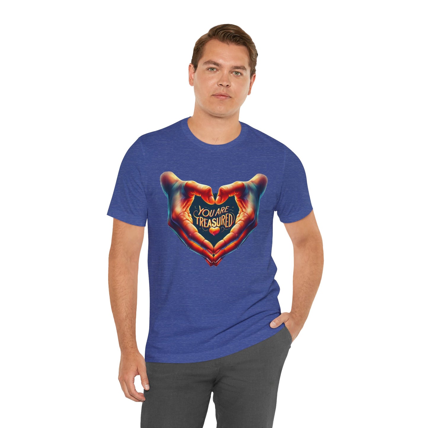 You Are Treasured - Both Sides Printed - Short Sleeve Tee