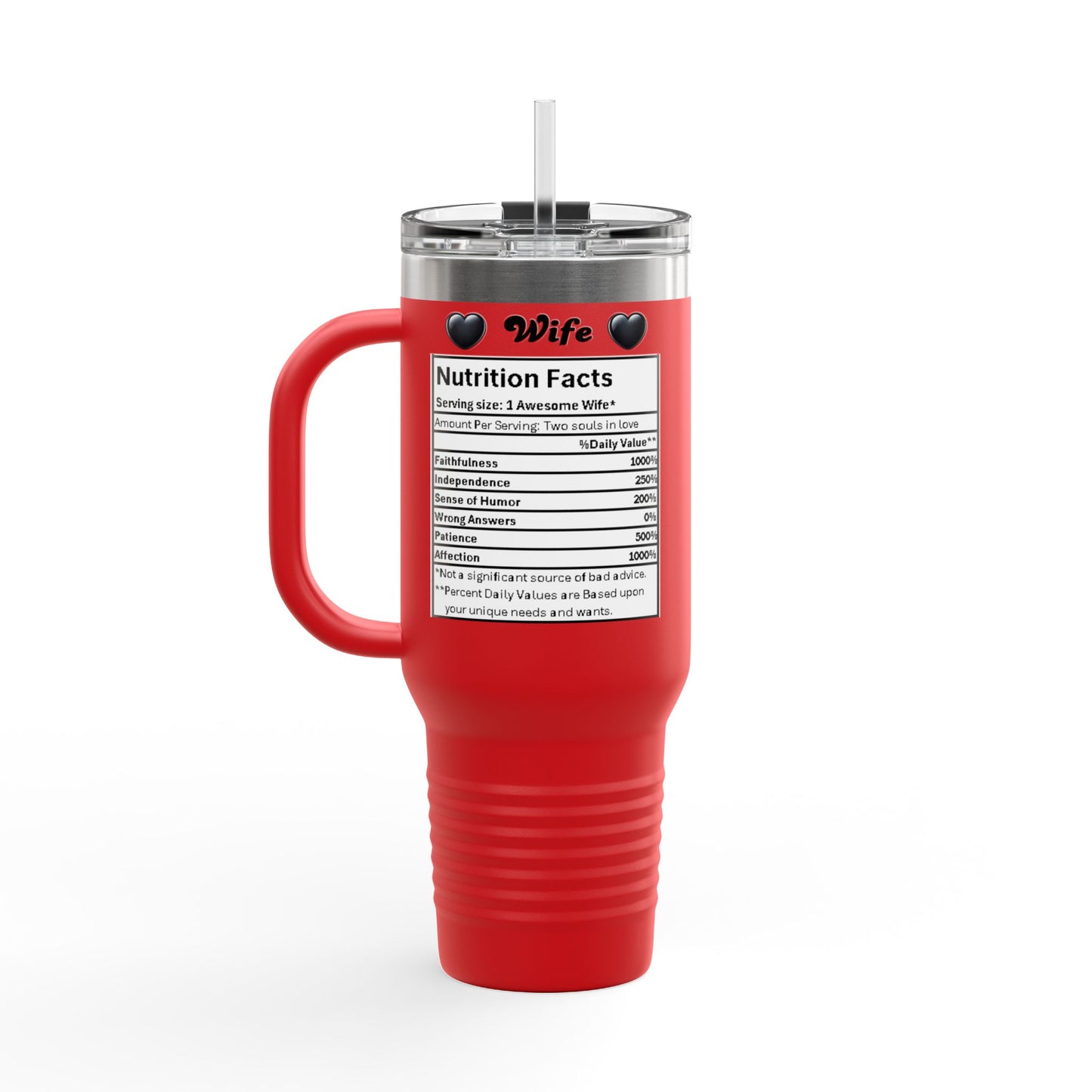 Best Wife Ever - 40oz Insulated Travel Mug -  Stainless Steel