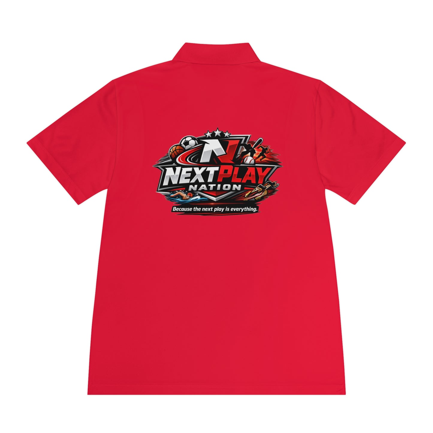 NextPlay Nation Men's Sport Polo Shirt