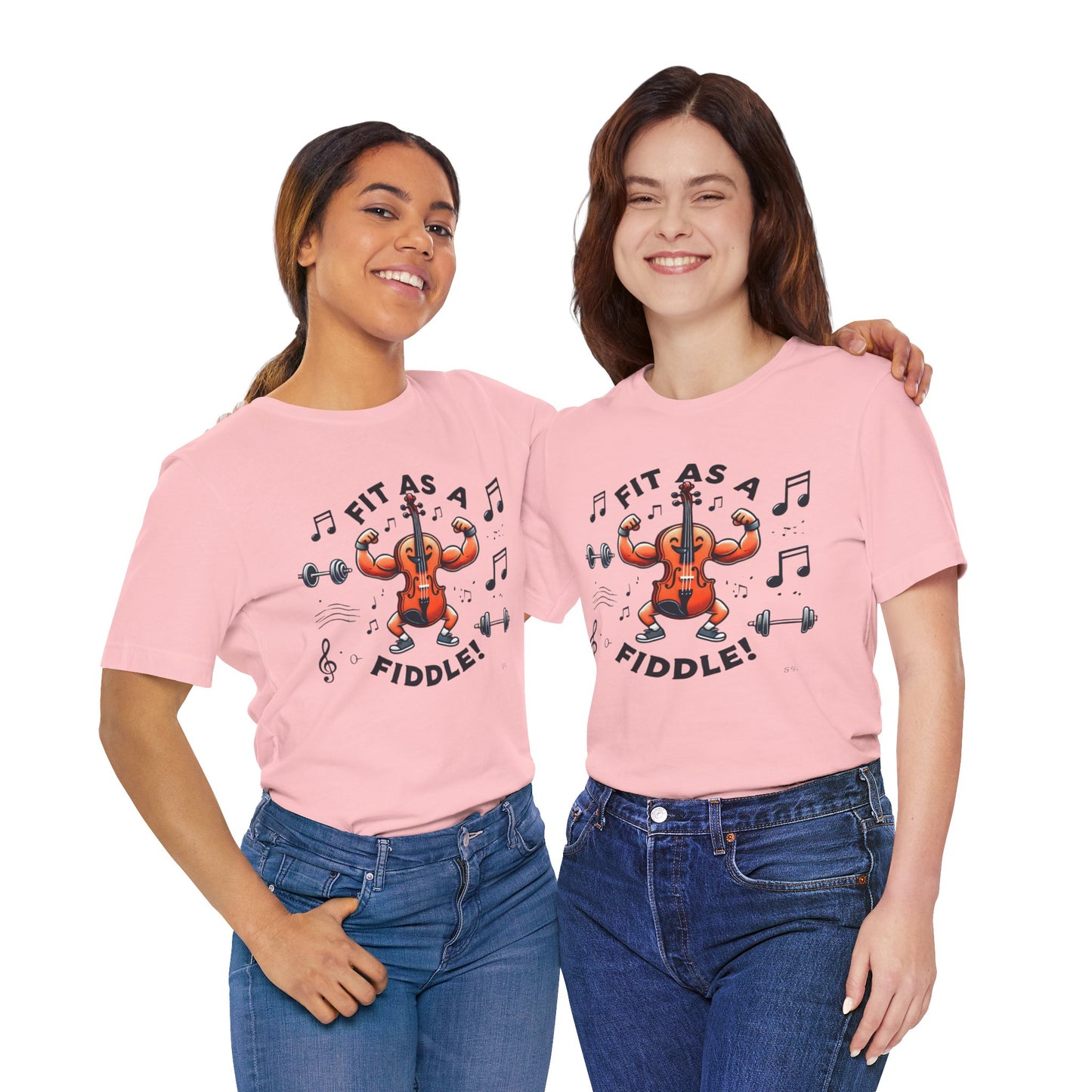 Fit As A Fiddle Unisex Jersey Short Sleeve Tee