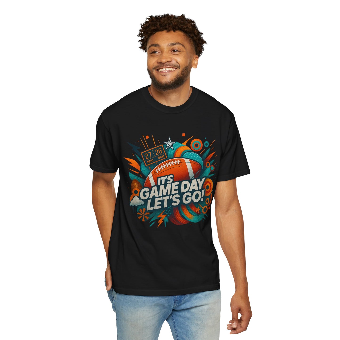 IT'S GAME DAY -  Unisex Garment-Dyed T-shirt