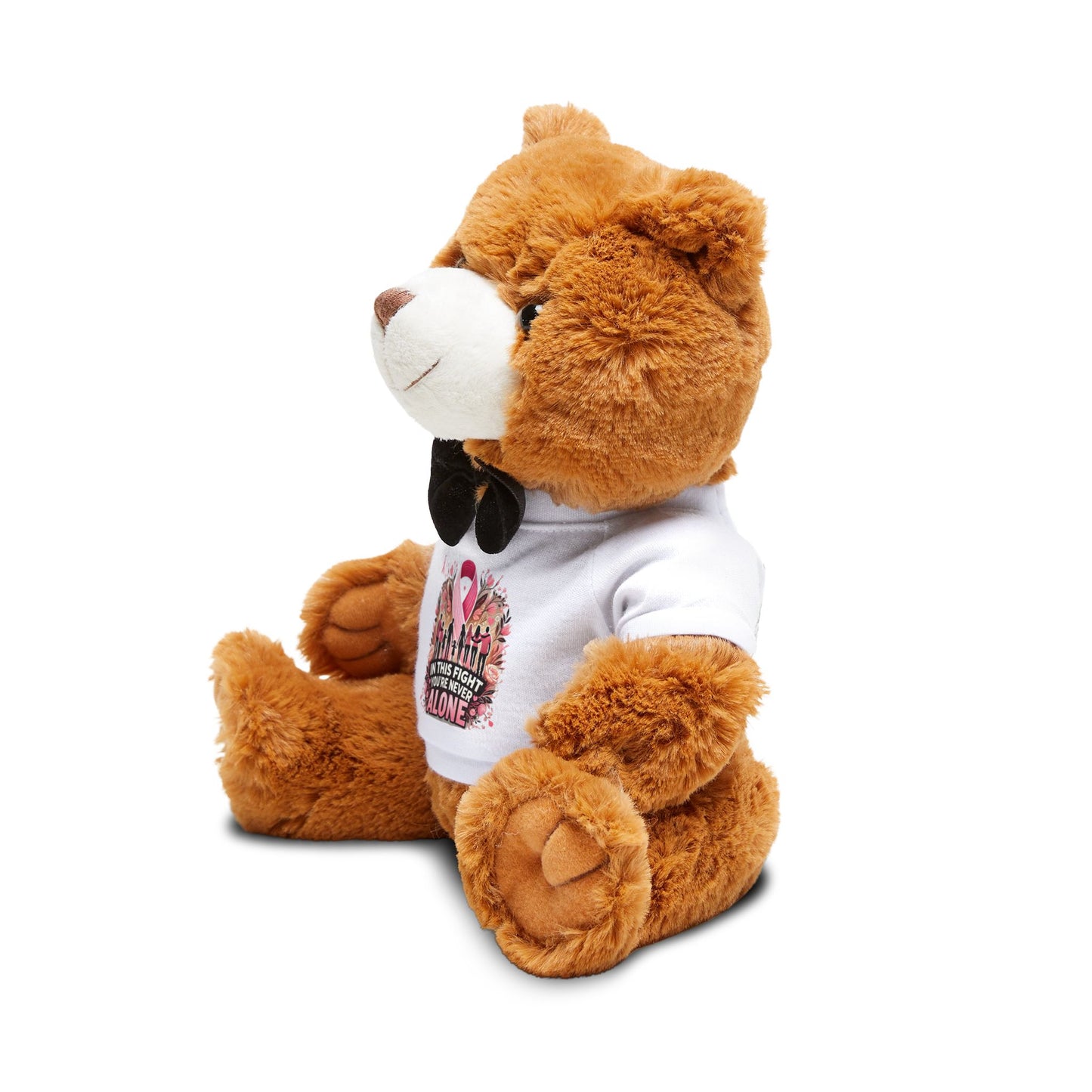 Breast Cancer Awareness Teddy Bear with T-Shirt