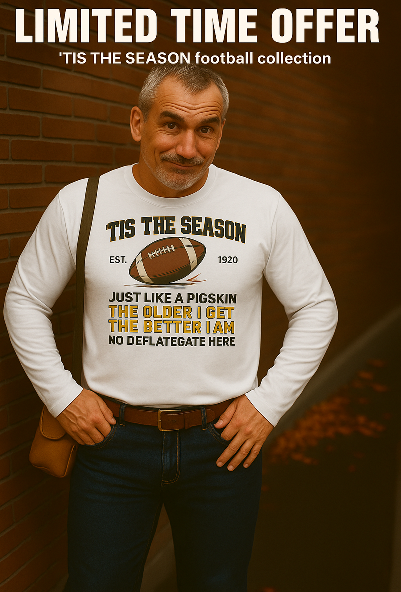 TIS THE SEASON, Festive Long Sleeve Tee for Football Lovers, Holiday Shirt, Perfect Gift for Sports Fans, Unisex Apparel, Lightweight Tee, Fall [...]