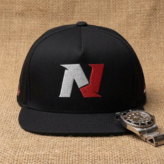 NextPlay Nation Flat Bill Cap | "N" | Unisex Streetwear Hat, Baseball Cap, Urban Fashion Accessory, Trendy [...]