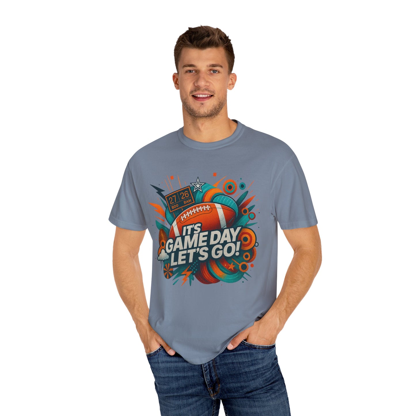 IT'S GAME DAY -  Unisex Garment-Dyed T-shirt