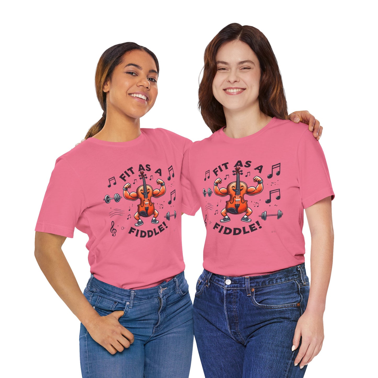 Fit As A Fiddle Unisex Jersey Short Sleeve Tee