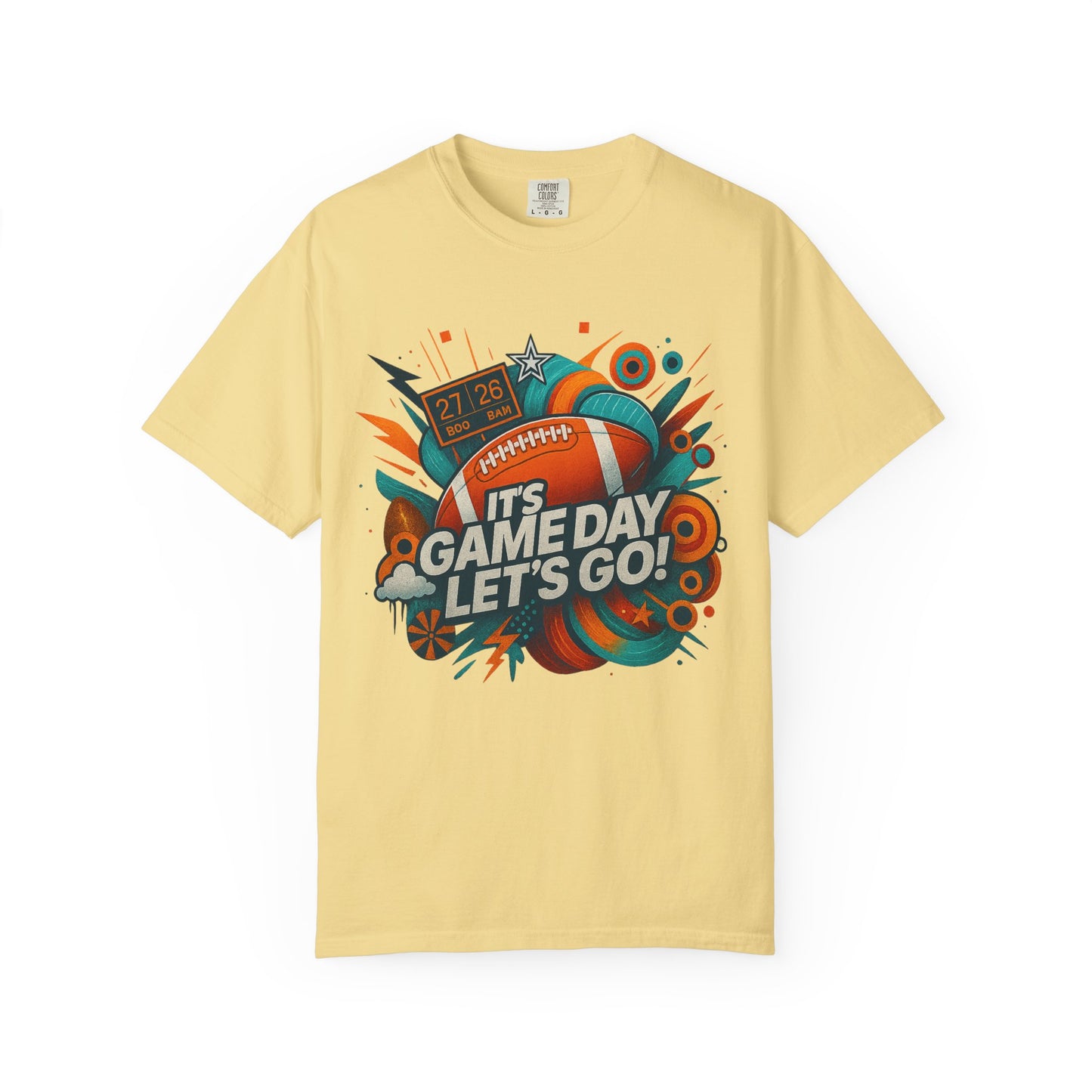 IT'S GAME DAY -  Unisex Garment-Dyed T-shirt