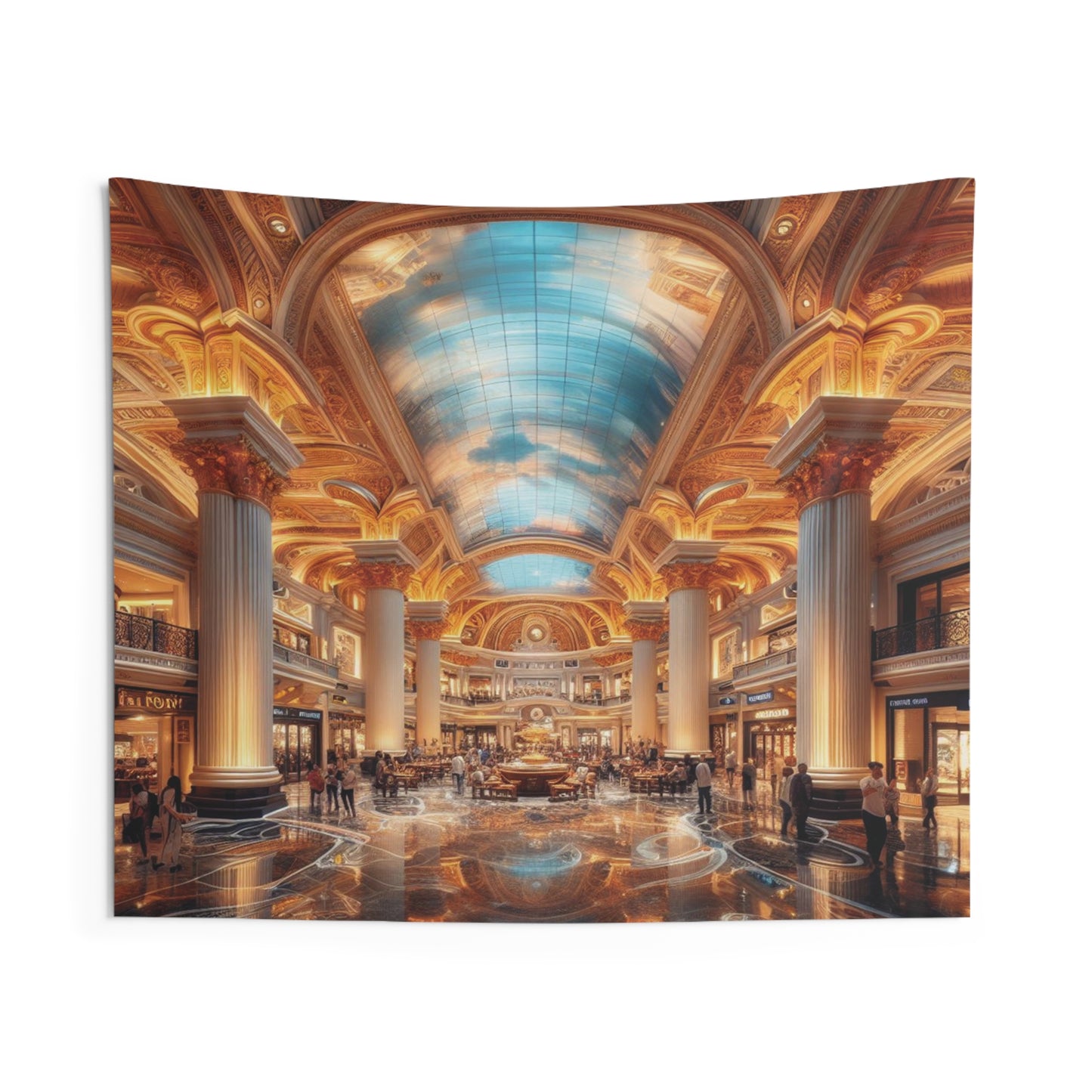 Las Vegas Indoor Ceiling View Tapestry