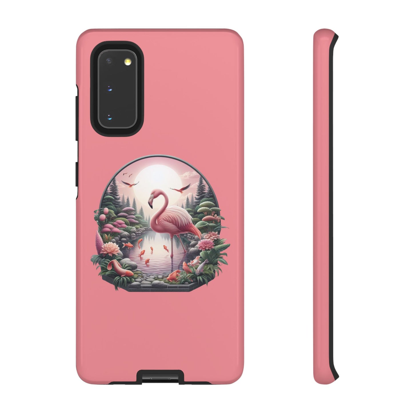 Pink Flamingo - iPhone Tough Phone Case