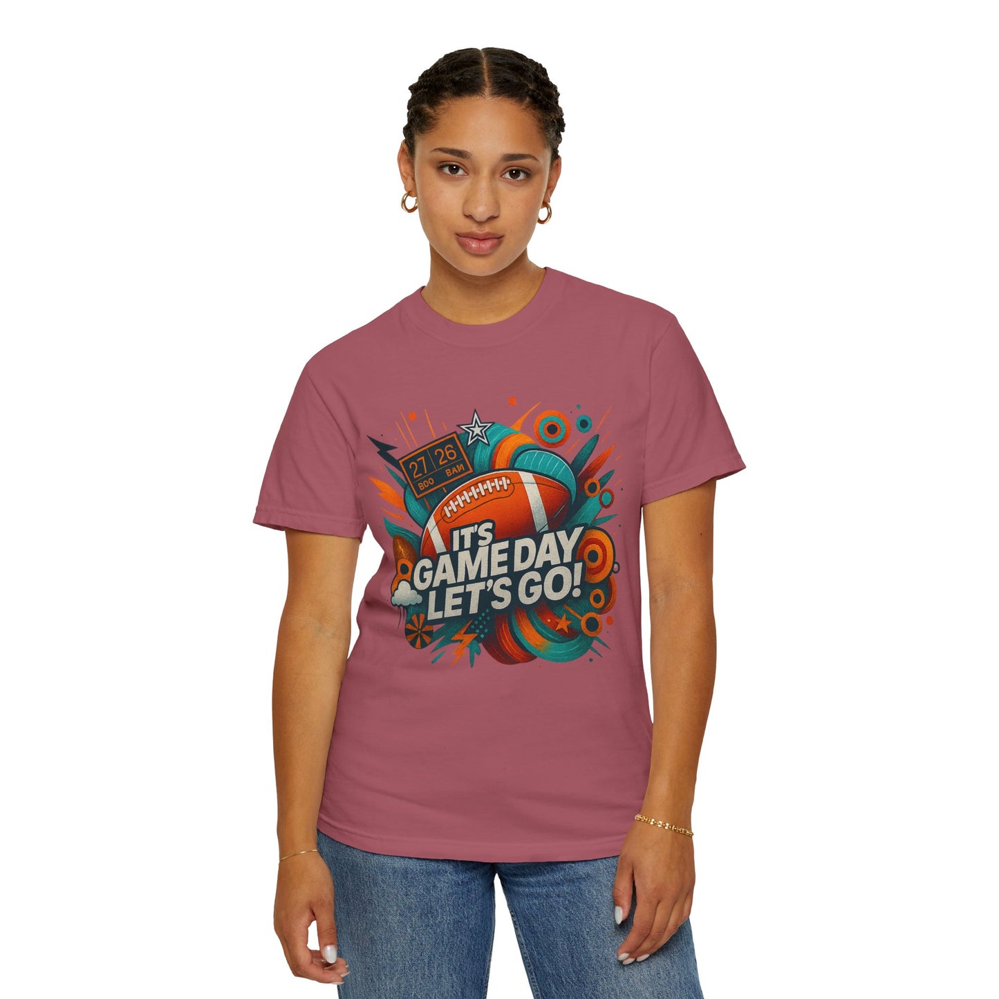 IT'S GAME DAY -  Unisex Garment-Dyed T-shirt