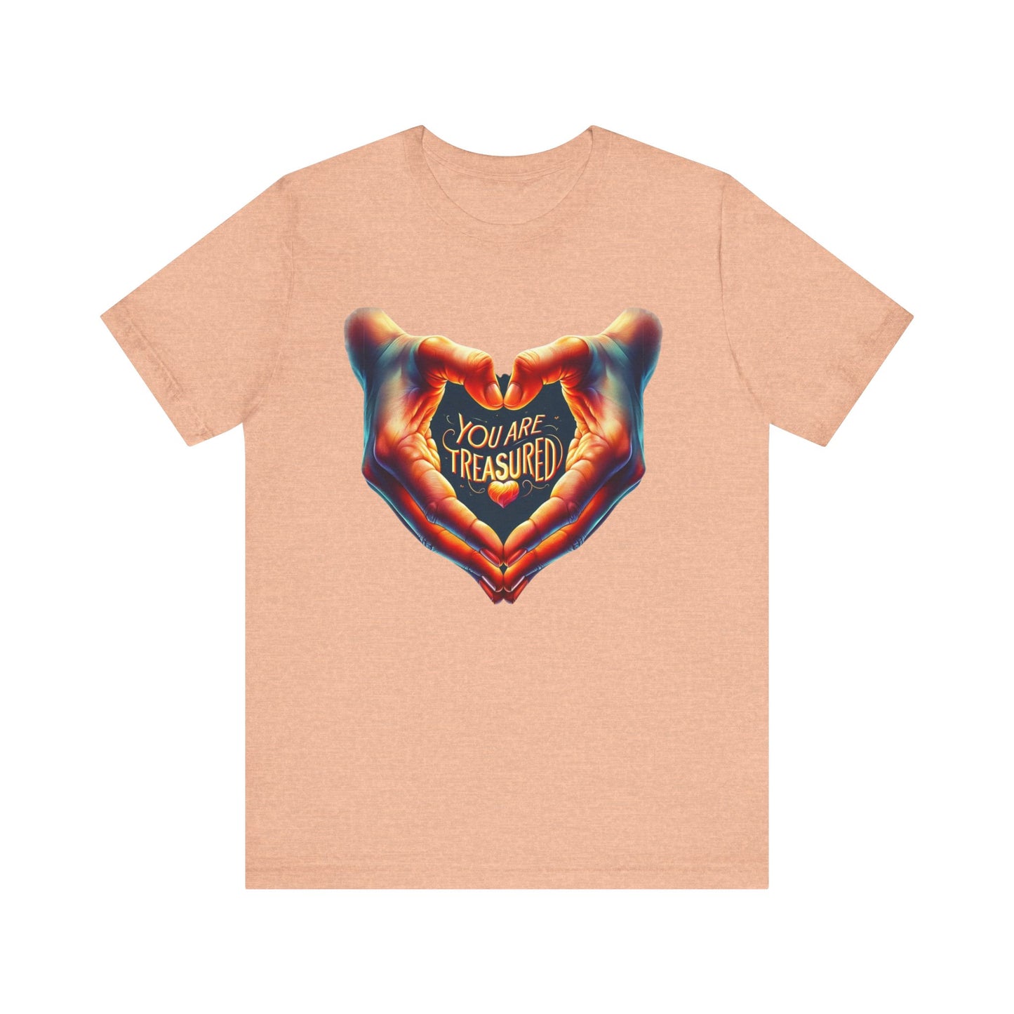 You Are Treasured - Both Sides Printed - Short Sleeve Tee