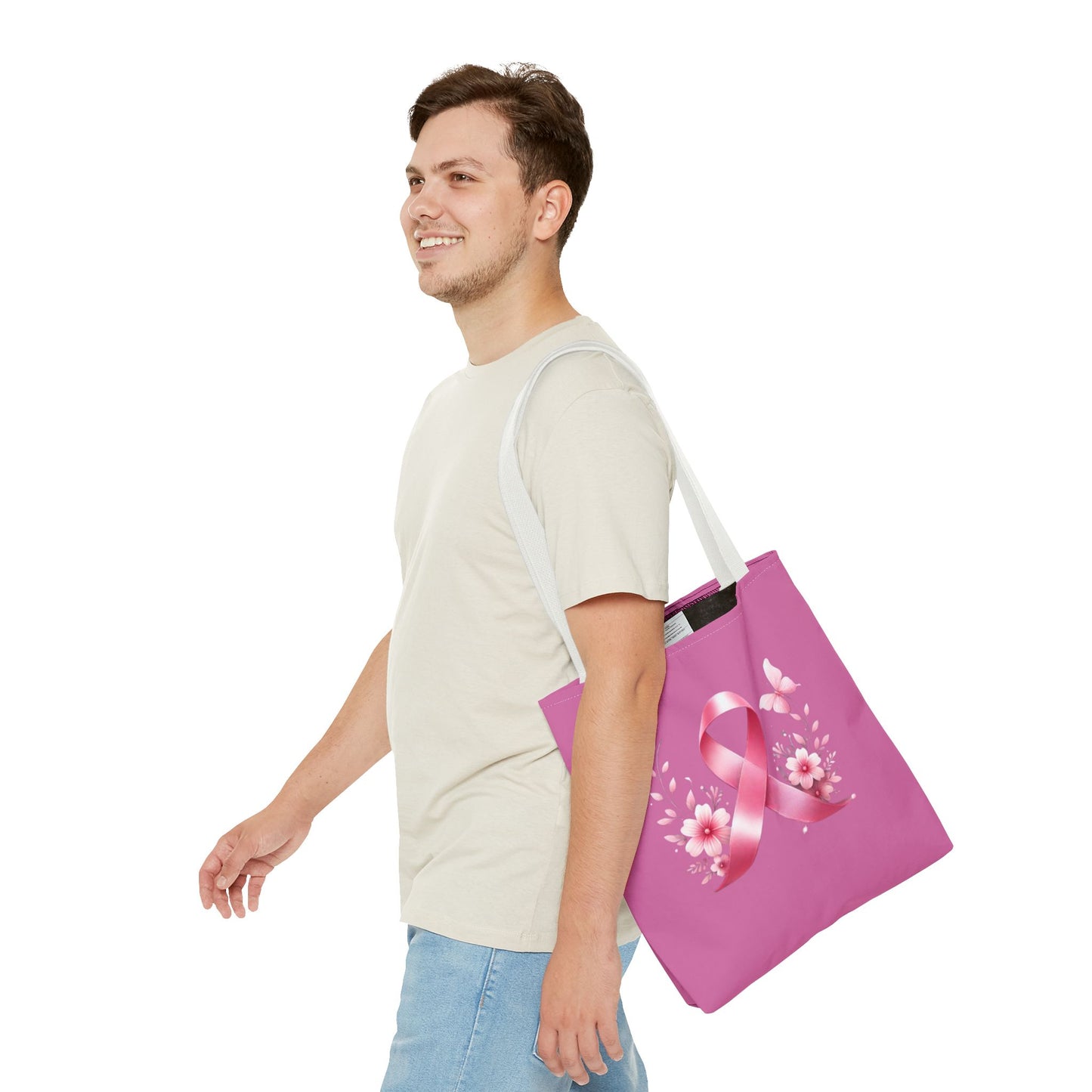 Breast Cancer Awareness Tote Bag_Pink