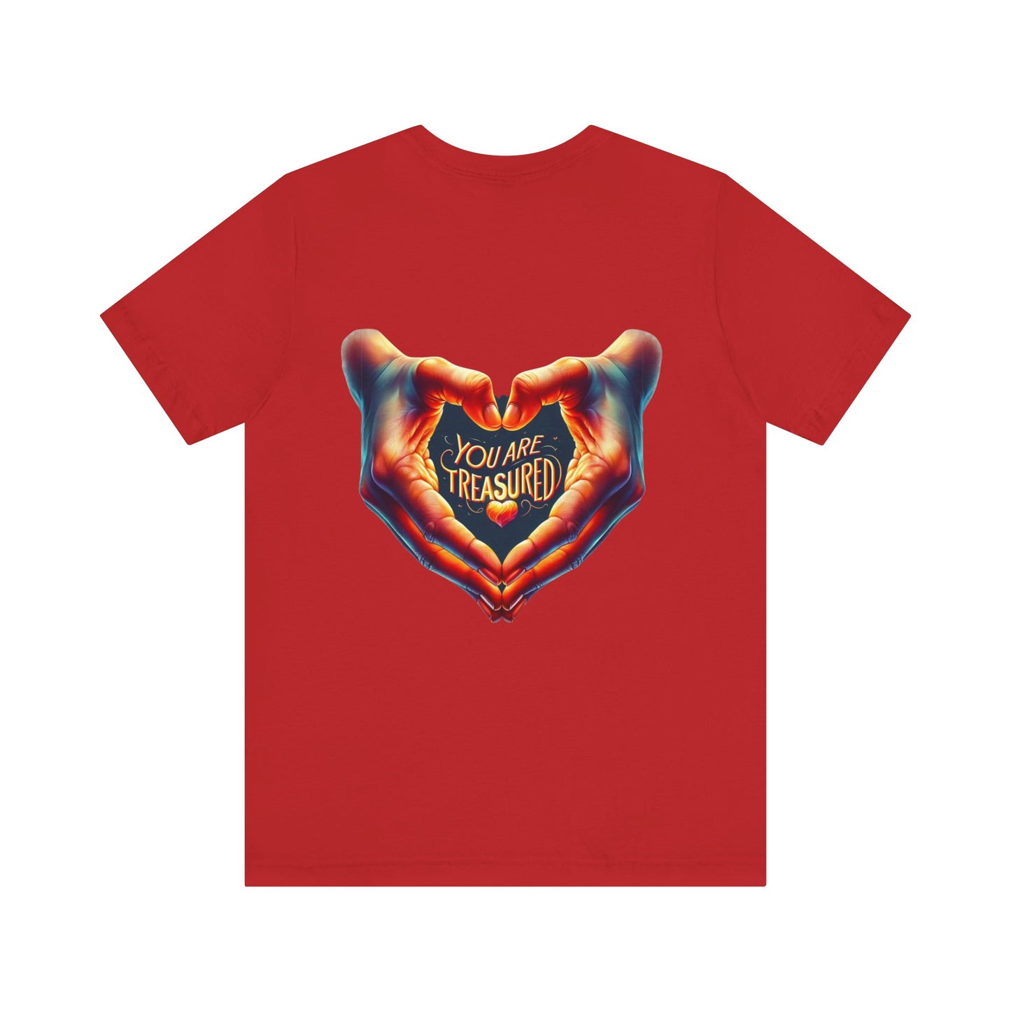 You Are Treasured - Both Sides Printed - Short Sleeve Tee