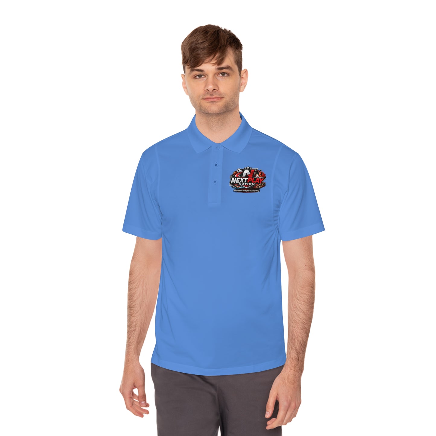 NextPlay Nation Men's Sport Polo Shirt