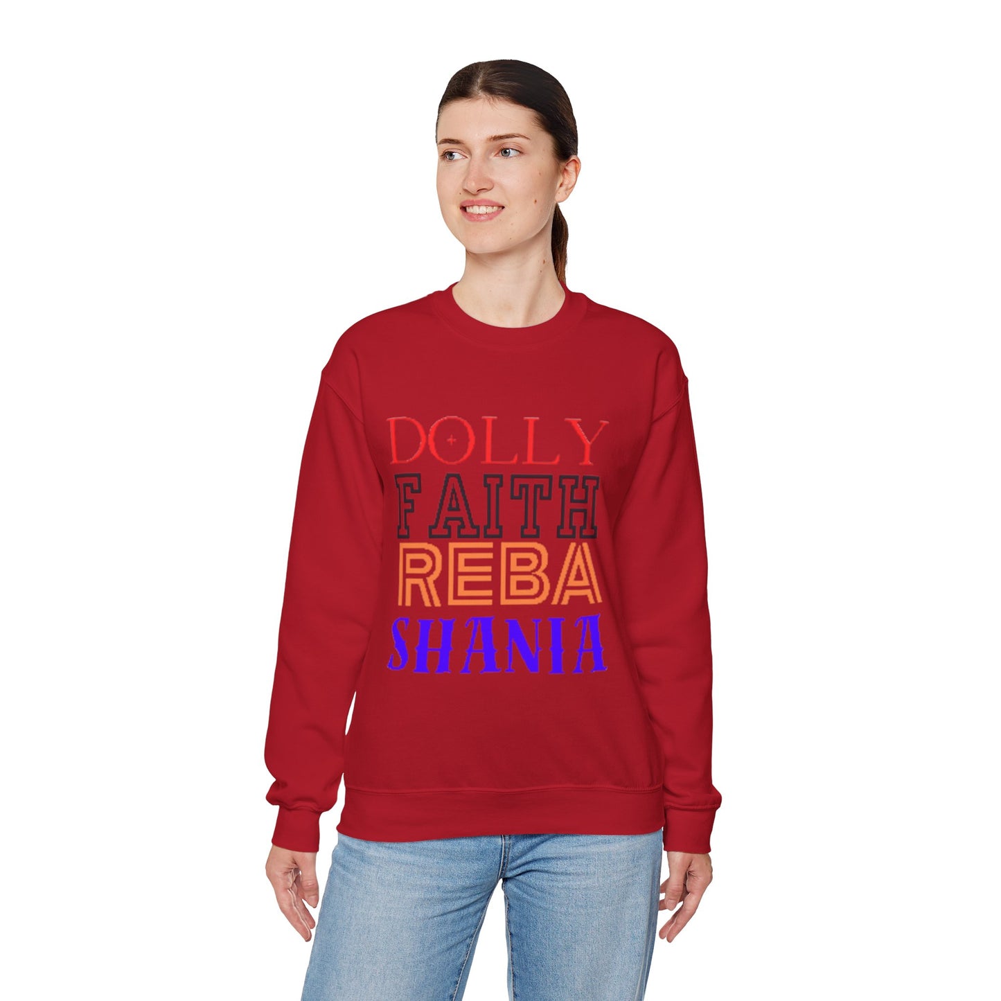 Queens Of Country - Unisex Heavy Blend™ Crewneck Sweatshirt