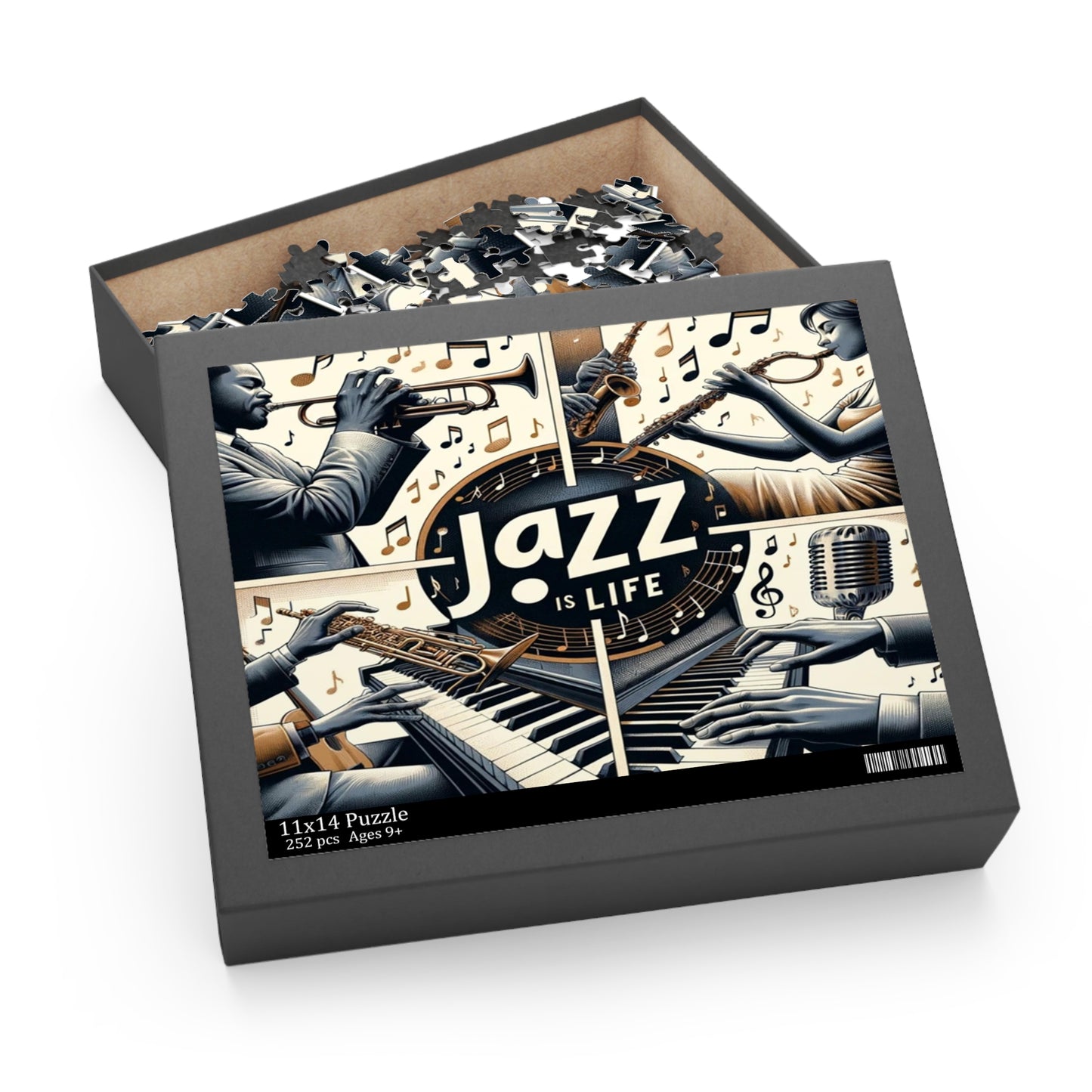 Jazz Is Life Puzzle (120, 252, 500-Piece)