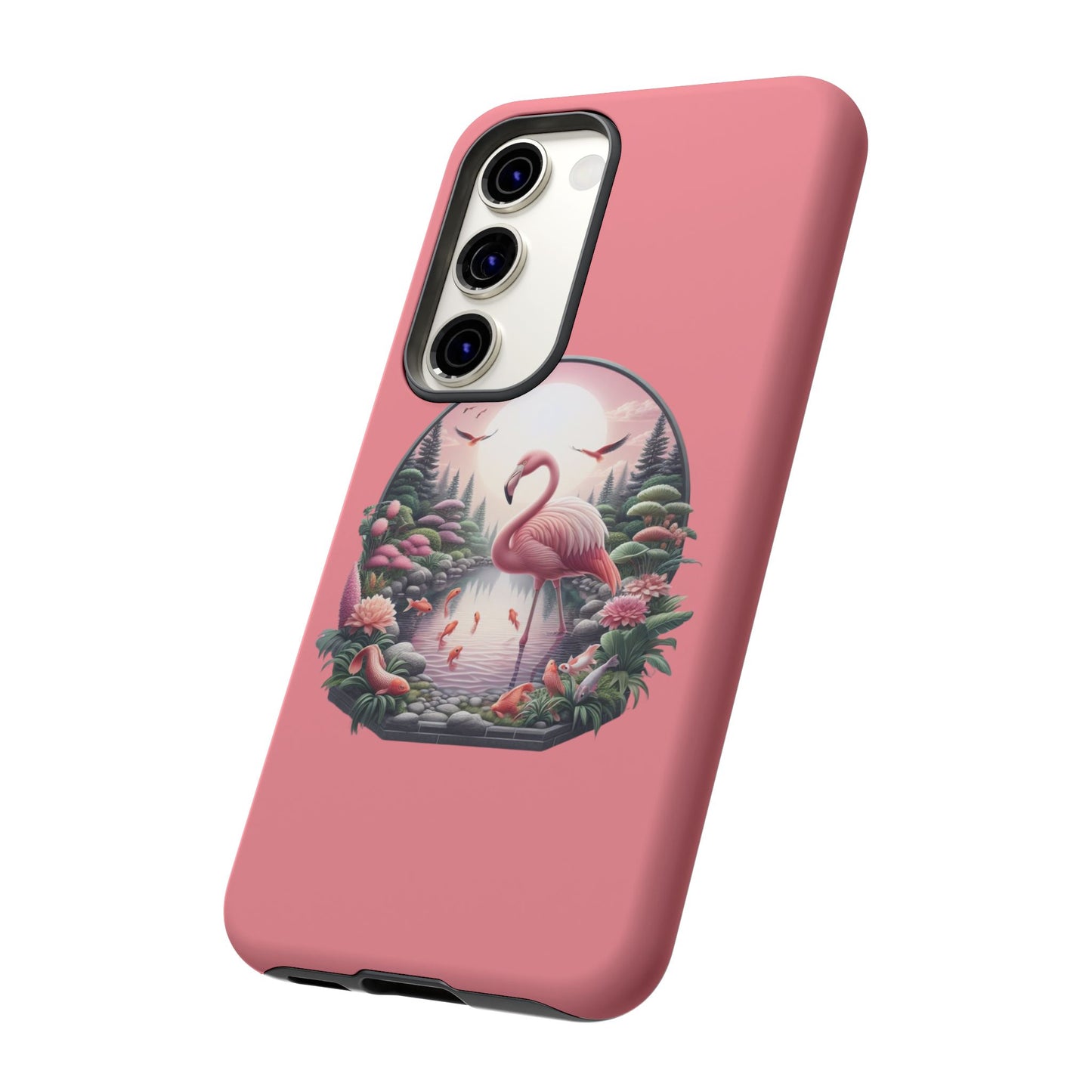Pink Flamingo - iPhone Tough Phone Case