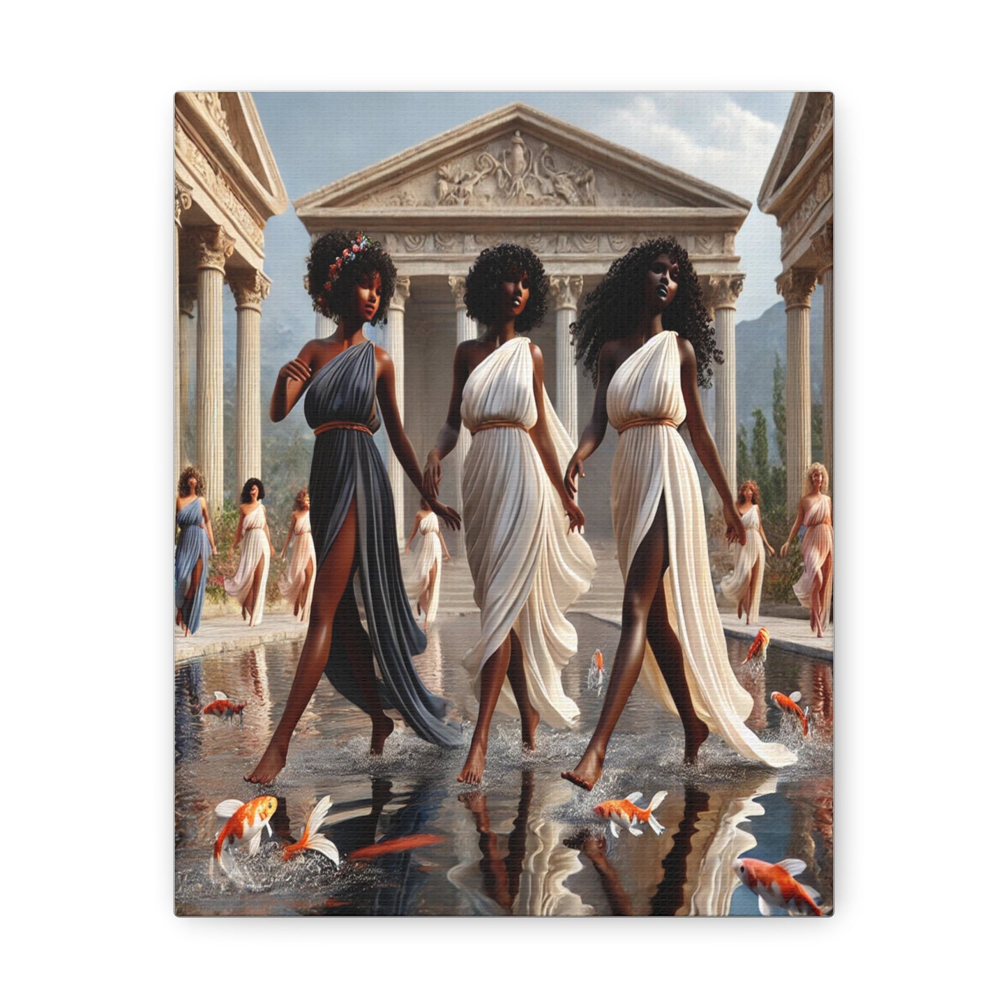 Greek Goddesses, Canvas Gallery Wrap_V5673