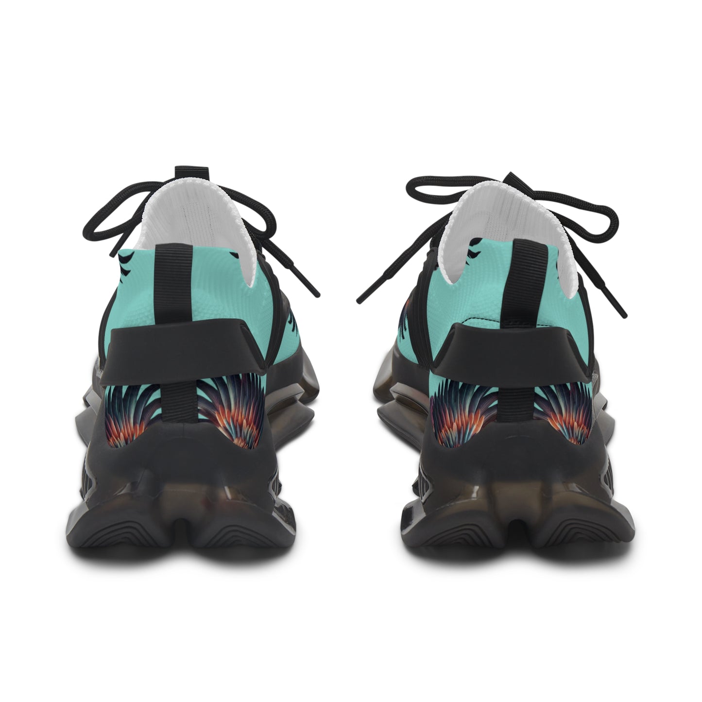 Pristine Eagle - Blue Wraparound -Women's Mesh Sneakers