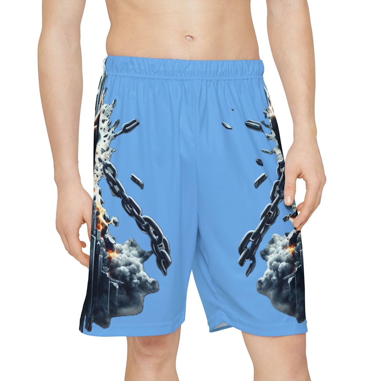 UNSTOPPABLE Men’s Sports Shorts - Blue