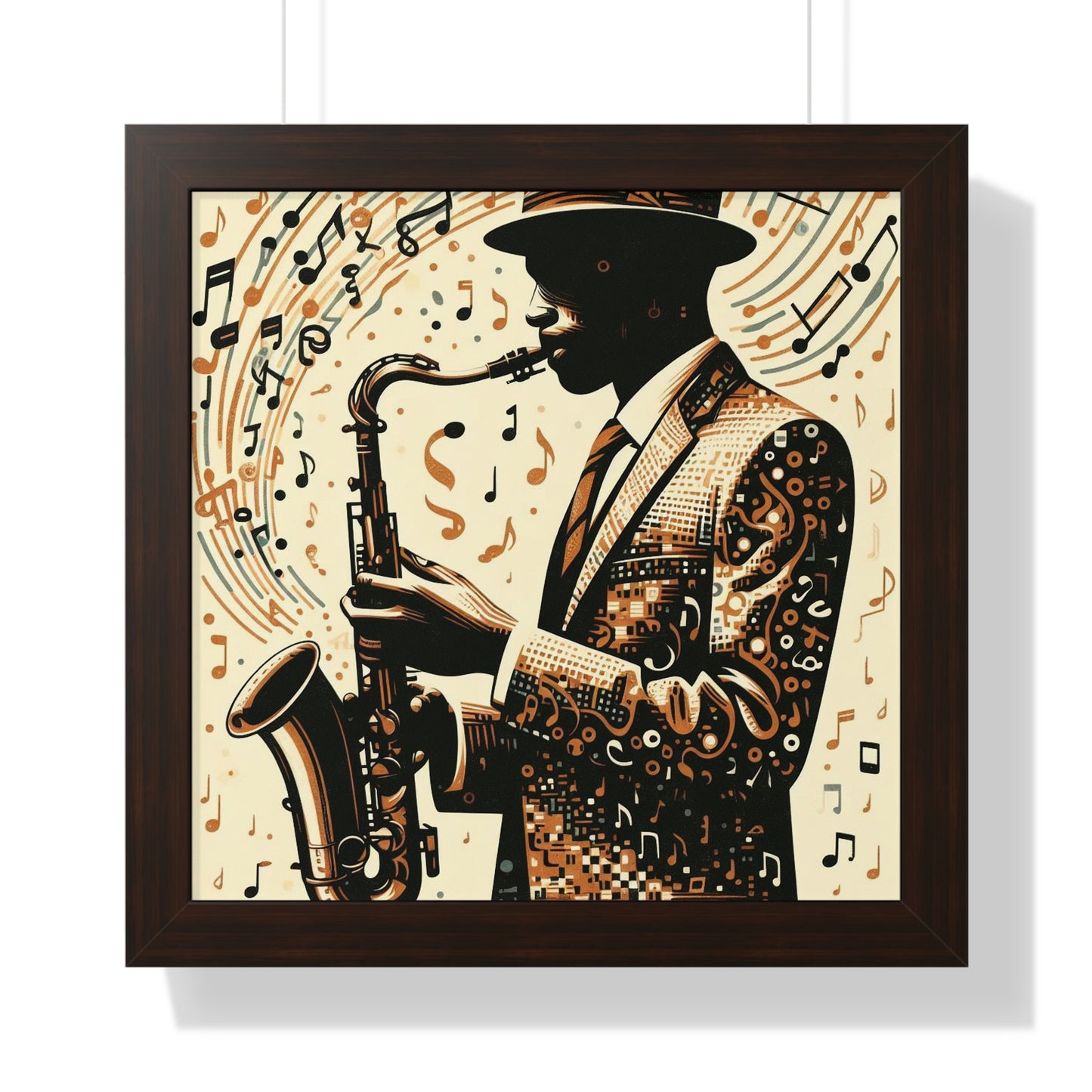 To The Nines -  Unique Wall Art - Framed Vertical Poster