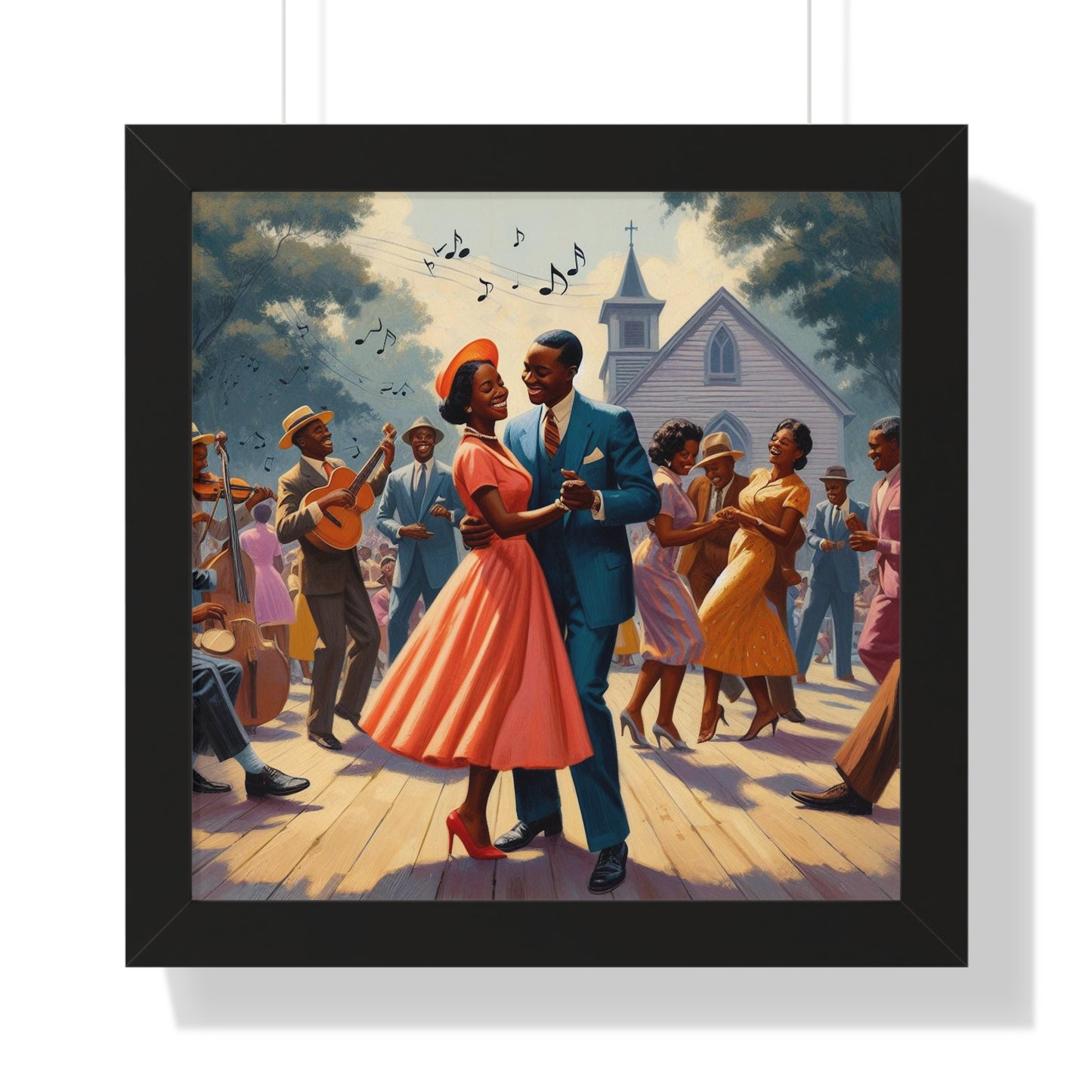 Sunday Smiles -  Unique Wall Art - Framed Wall Art Poster