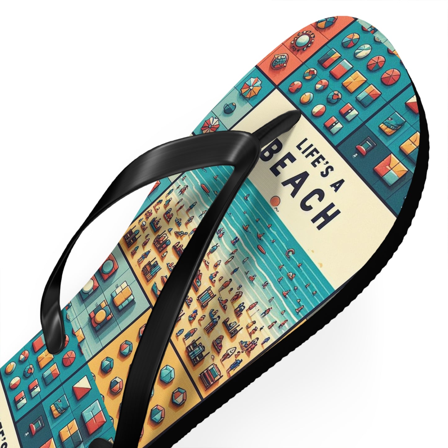 Life's A Beach Flip Flops