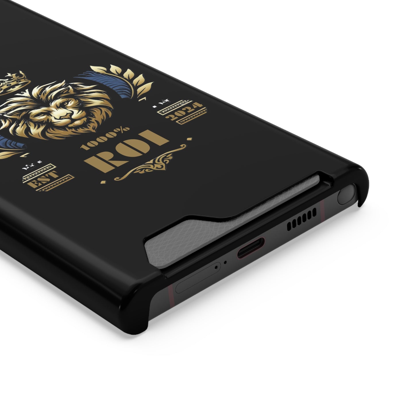 1000%ROI Phone Case With Card Holder (Compatible with iPhone 13, and Samsung Galaxy S21, S22 models)