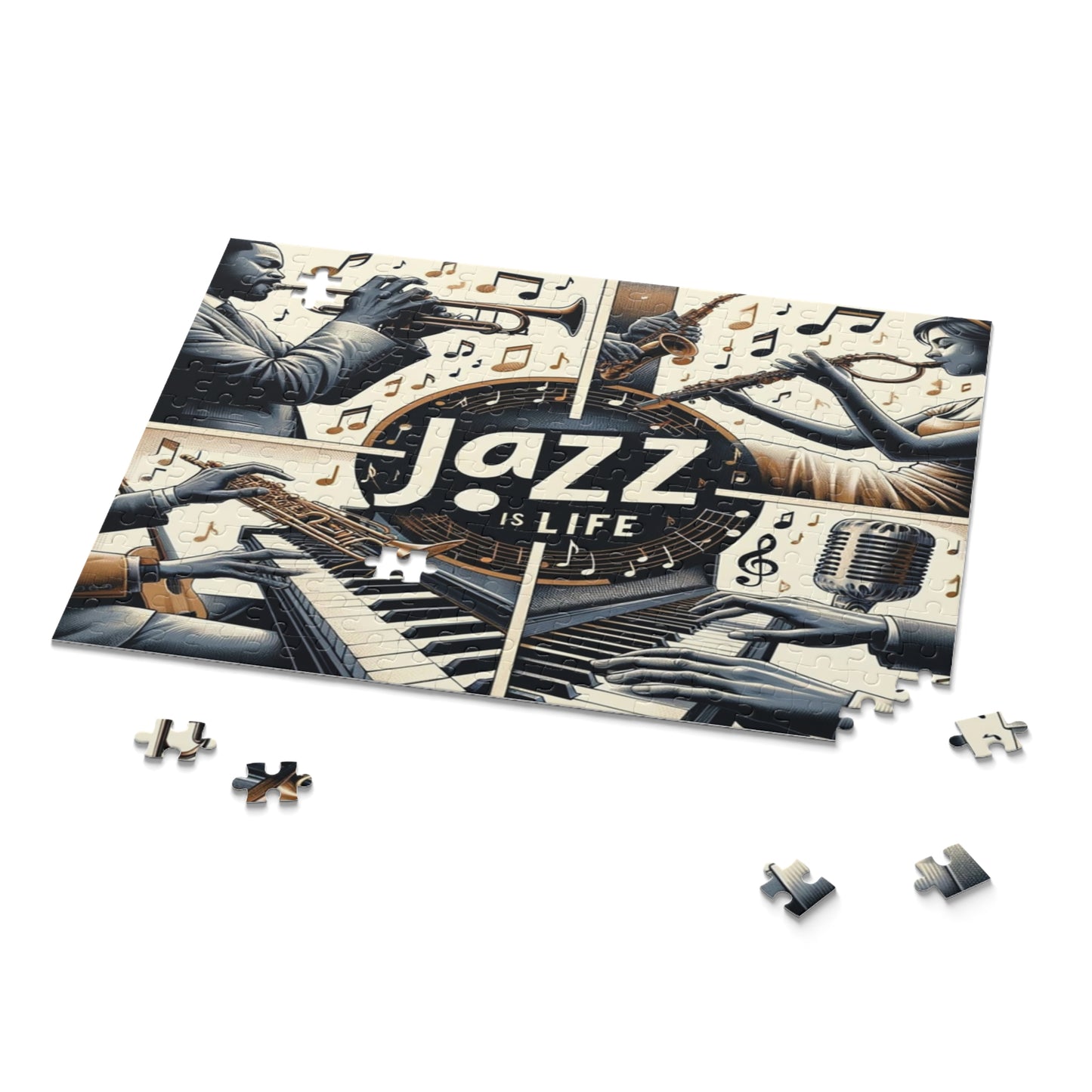 Jazz Is Life Puzzle (120, 252, 500-Piece)