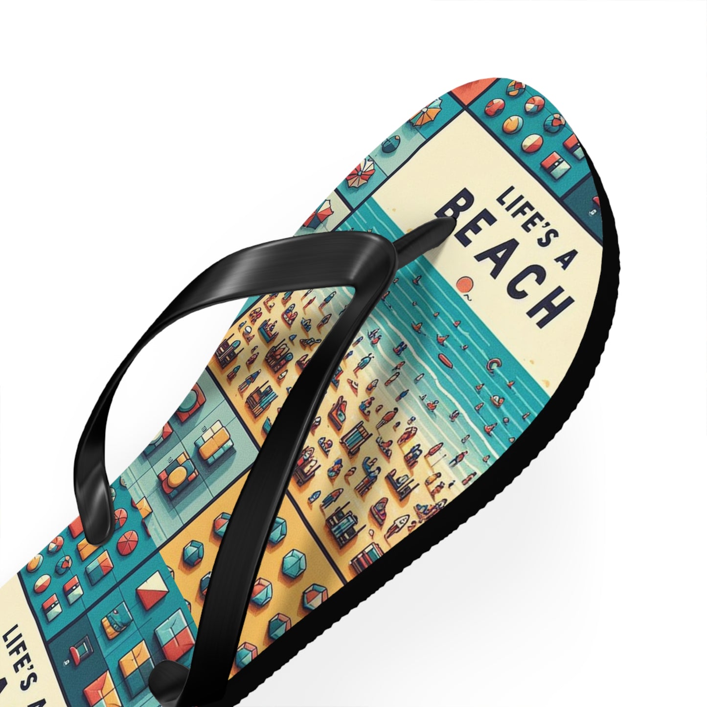 Life's A Beach Flip Flops