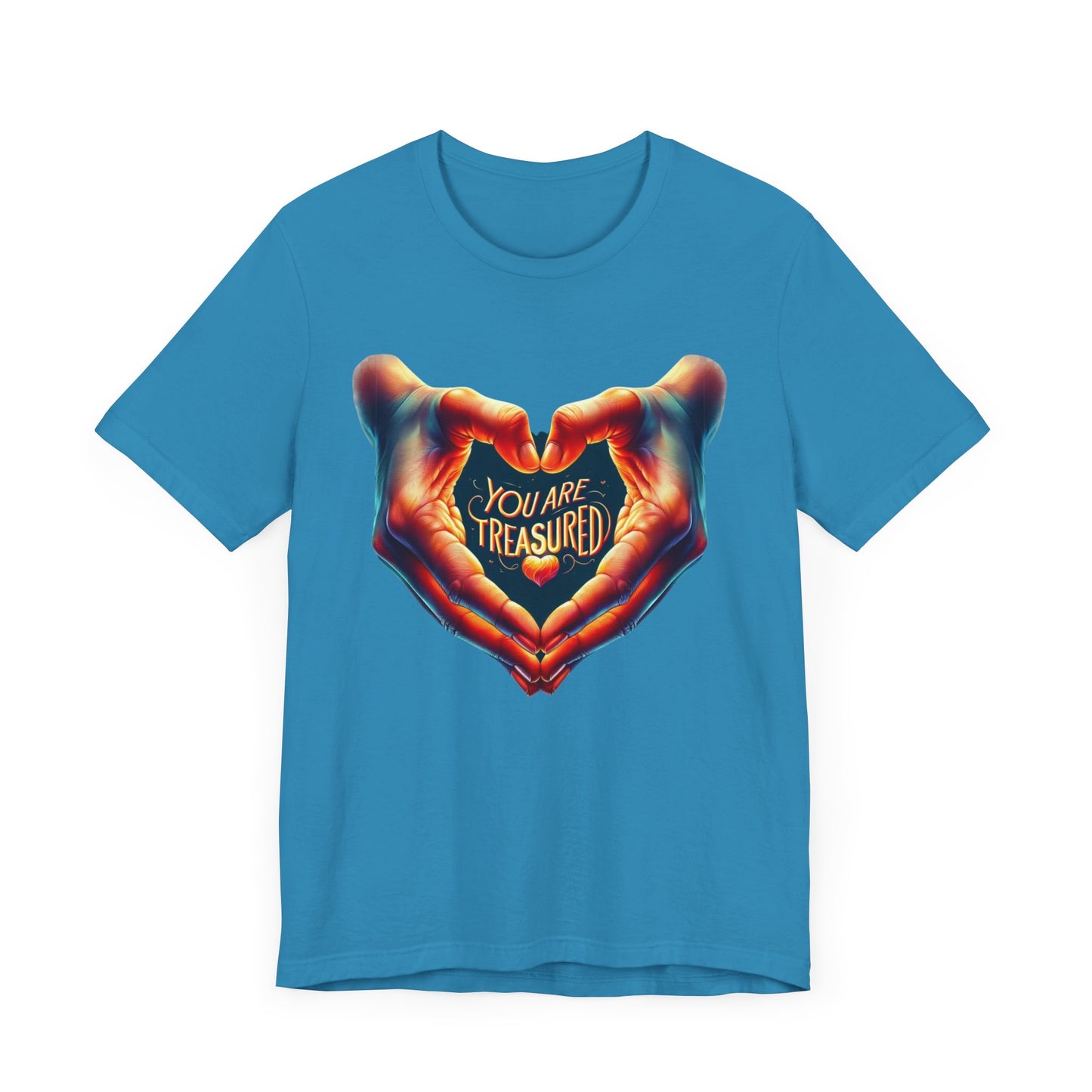 You Are Treasured - Both Sides Printed - Short Sleeve Tee