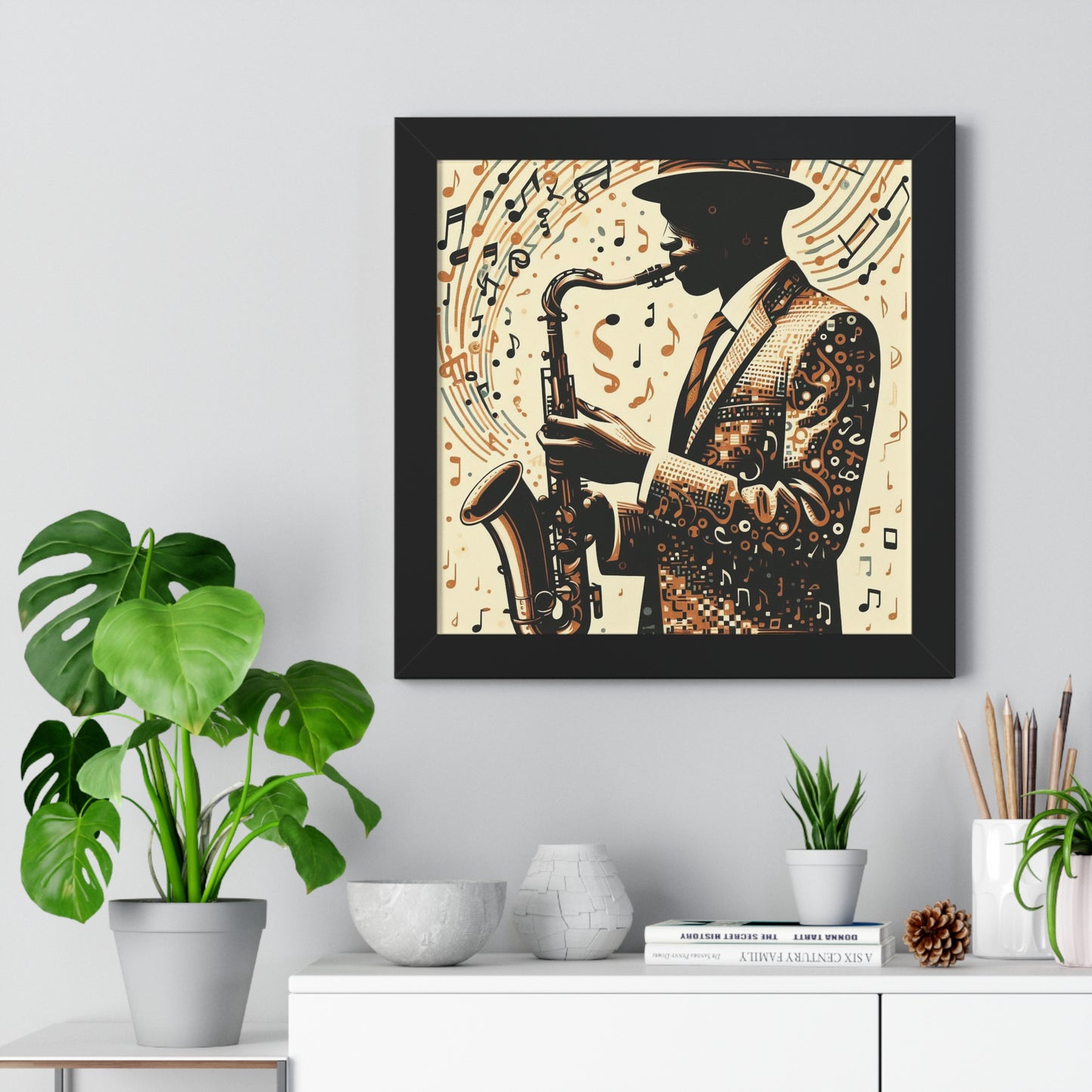 To The Nines -  Unique Wall Art - Framed Vertical Poster