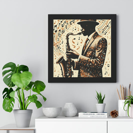 To The Nines -  Unique Wall Art - Framed Vertical Poster