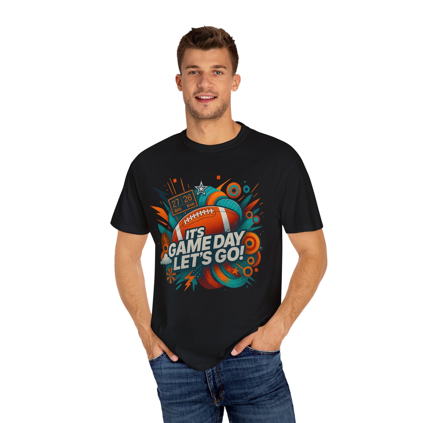 IT'S GAME DAY -  Unisex Garment-Dyed T-shirt