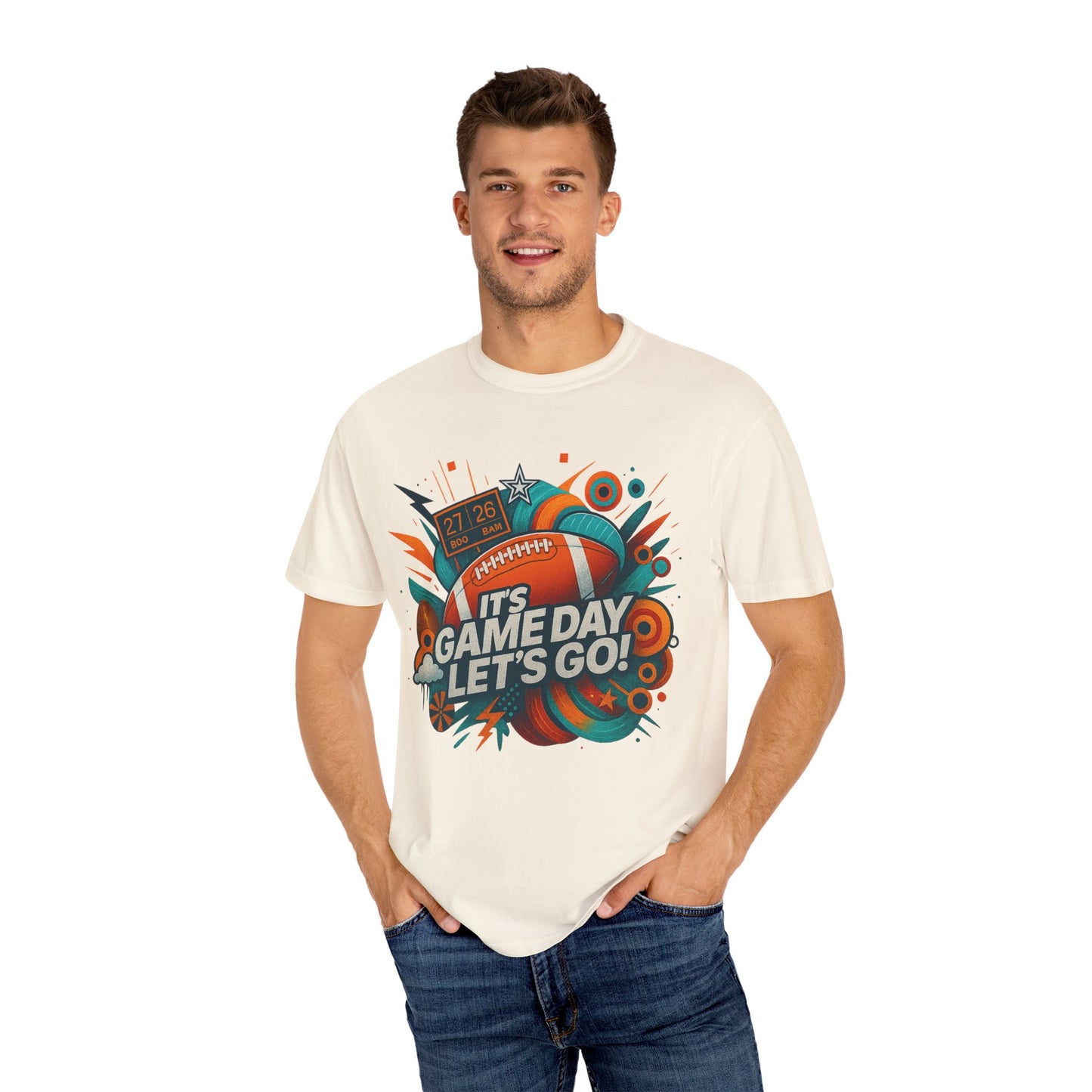 IT'S GAME DAY -  Unisex Garment-Dyed T-shirt
