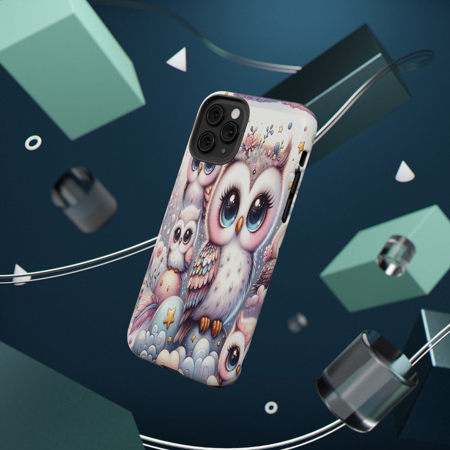 Cutesy Owl Impact-Resistant Phone Cases
