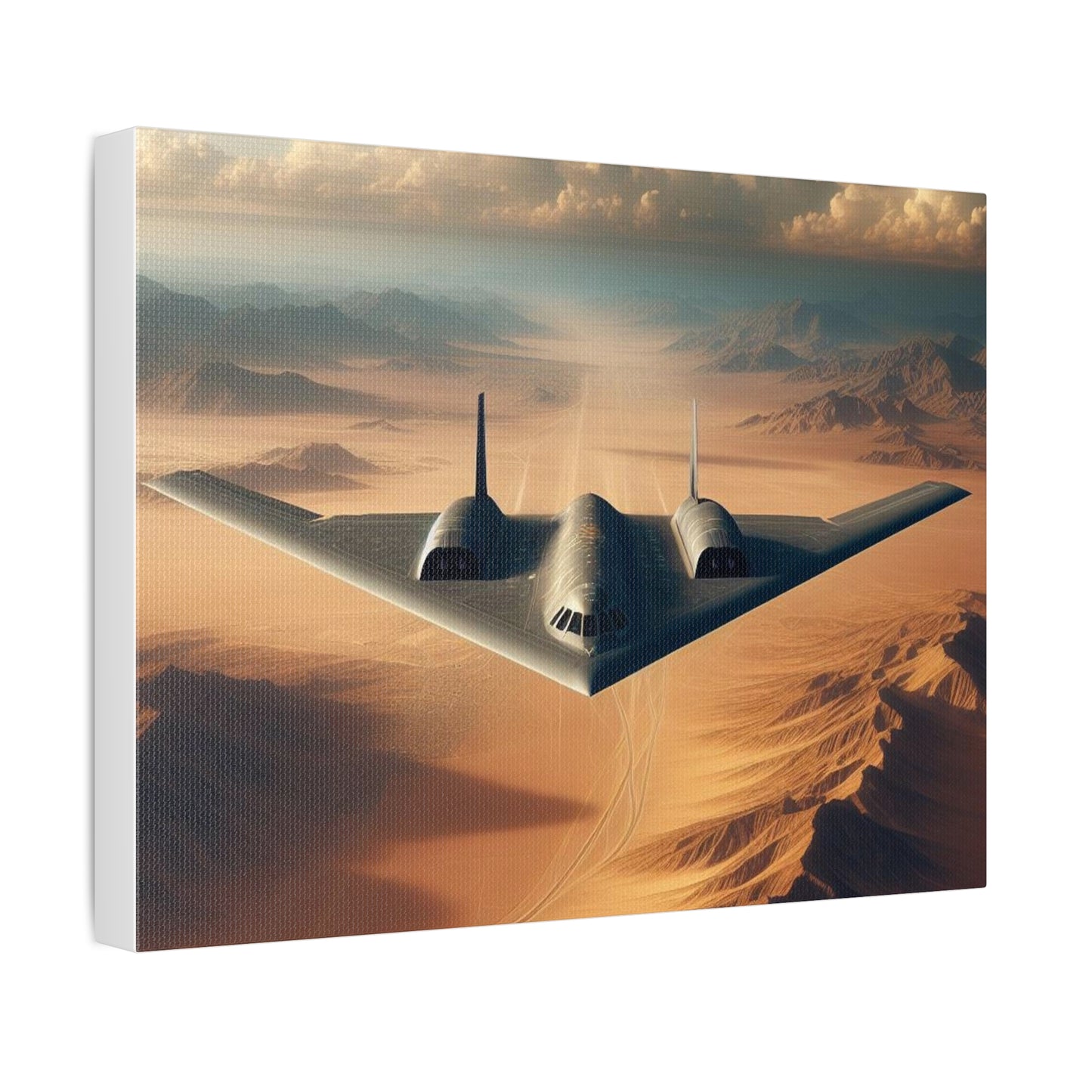 Bomber Aircraft Cruising - Wall Art on Stretched Canvas