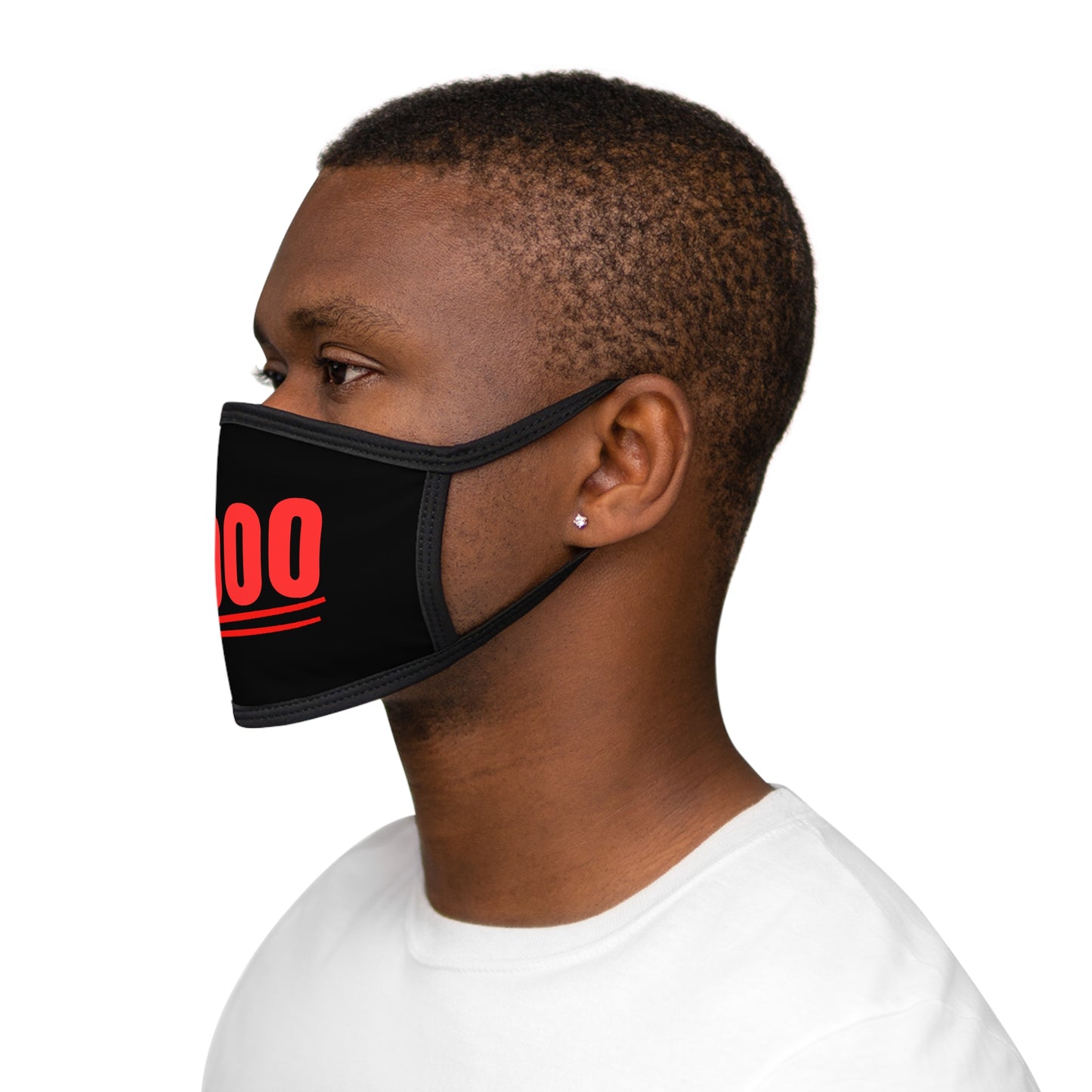 1000% Confirmation Mixed-Fabric Face Mask