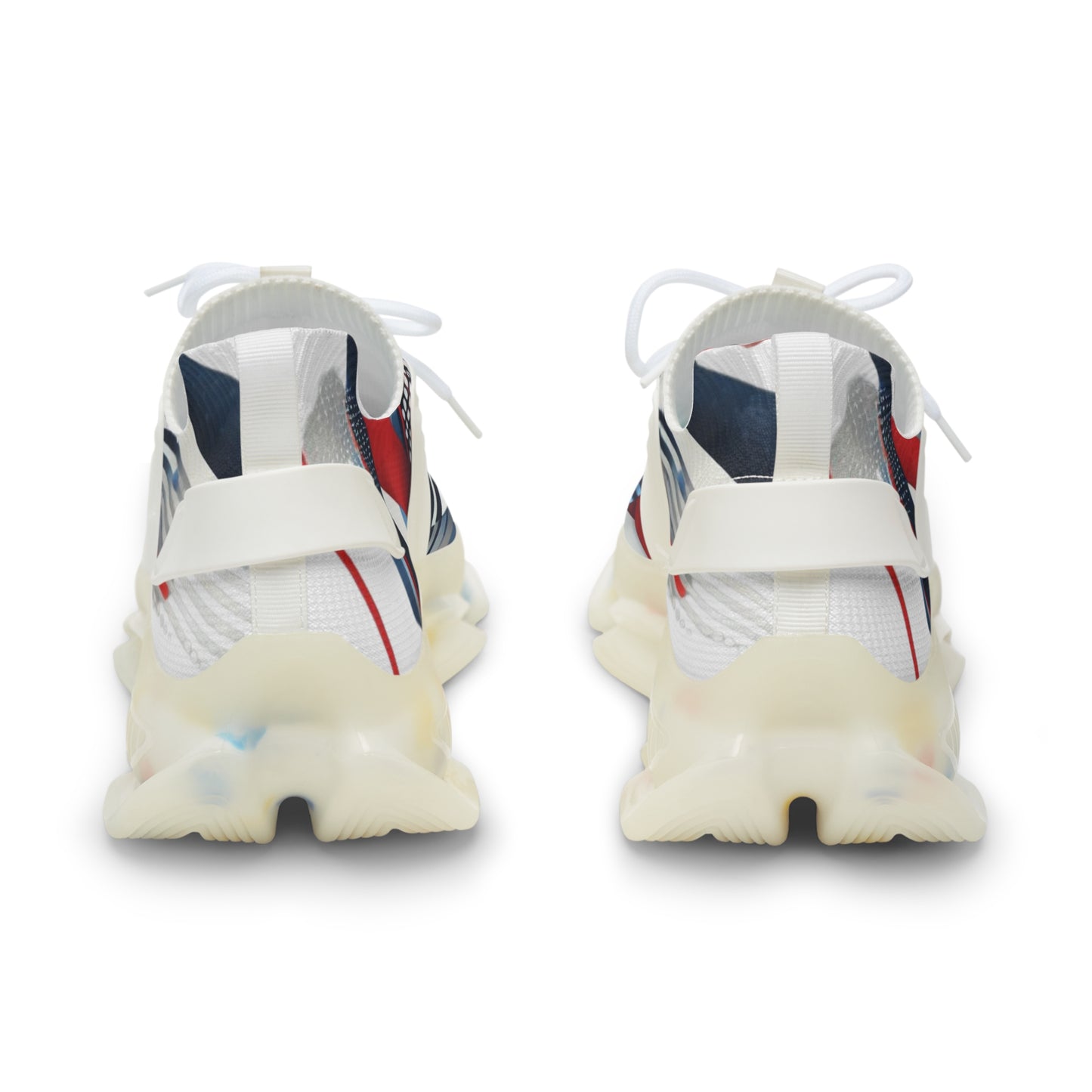 ColorBlast in Red, White, and Blue Men's Mesh Sneakers