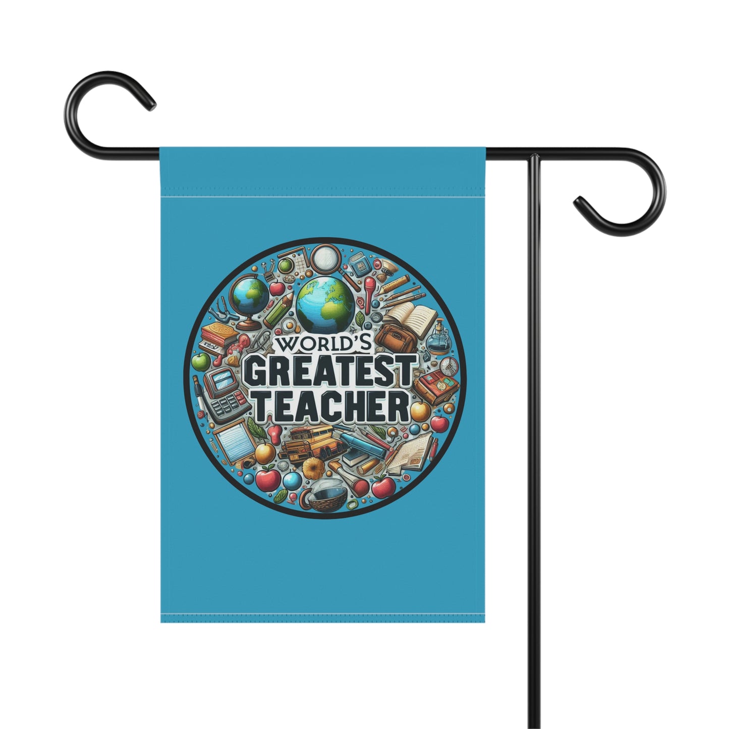 World's Greatest Teacher - Garden & House Banner (G3)