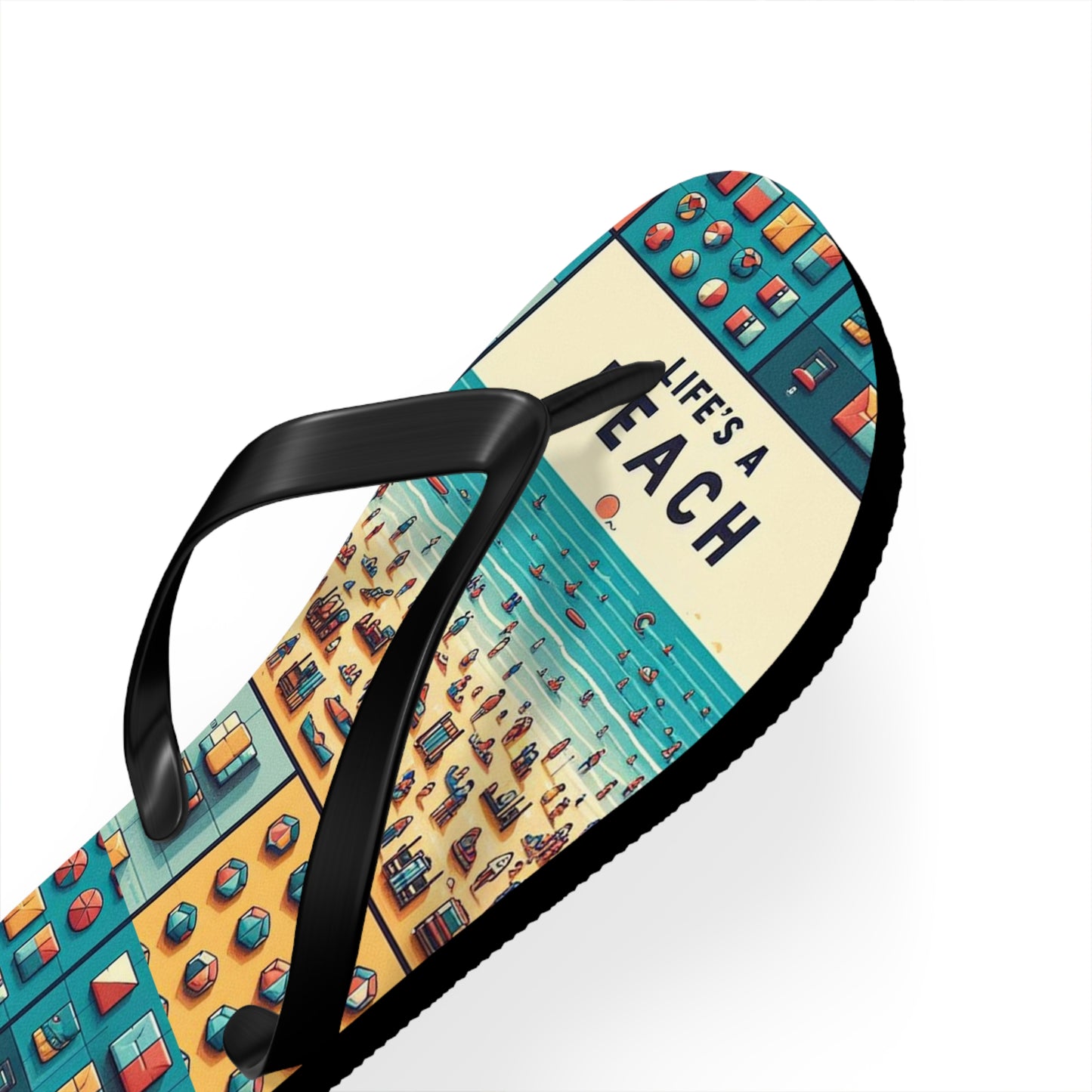 Life's A Beach Flip Flops