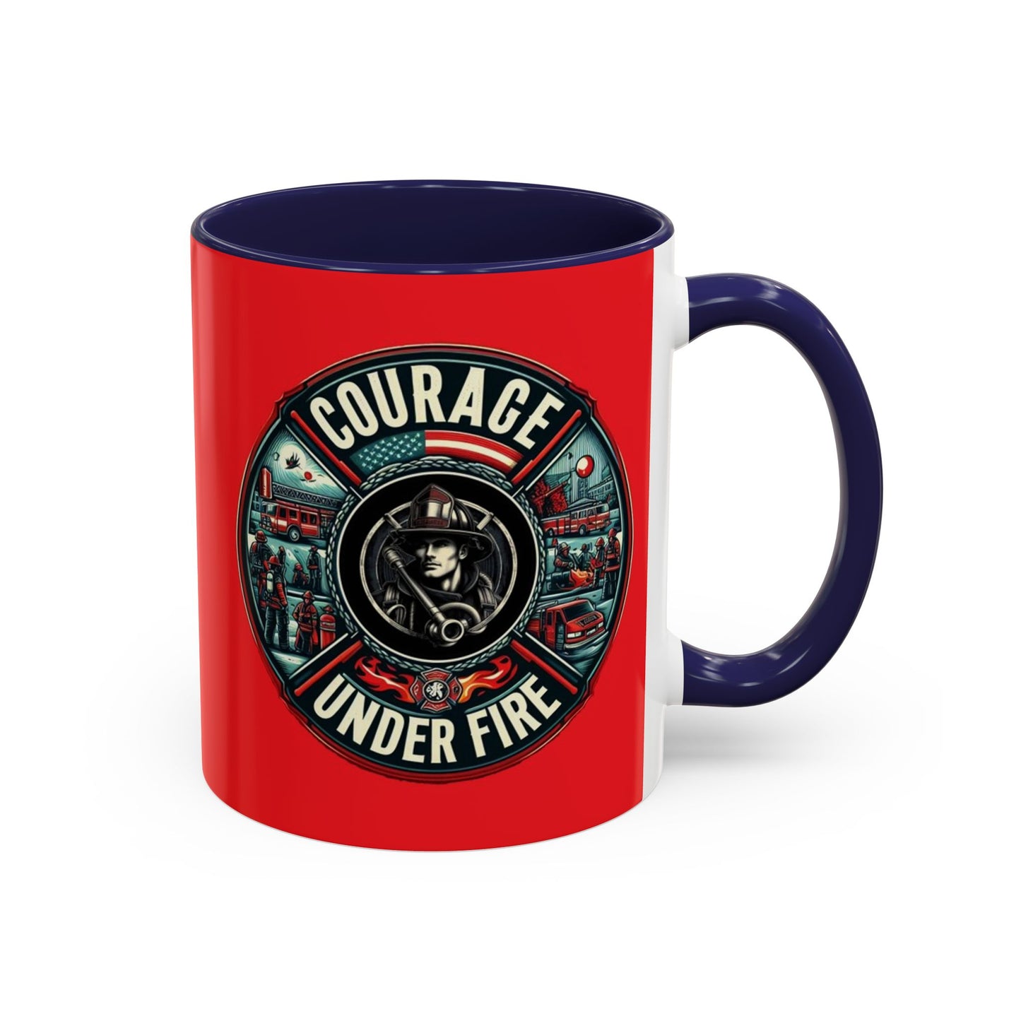 Courage Under Fire - 11oz, 15oz Coffee Mug