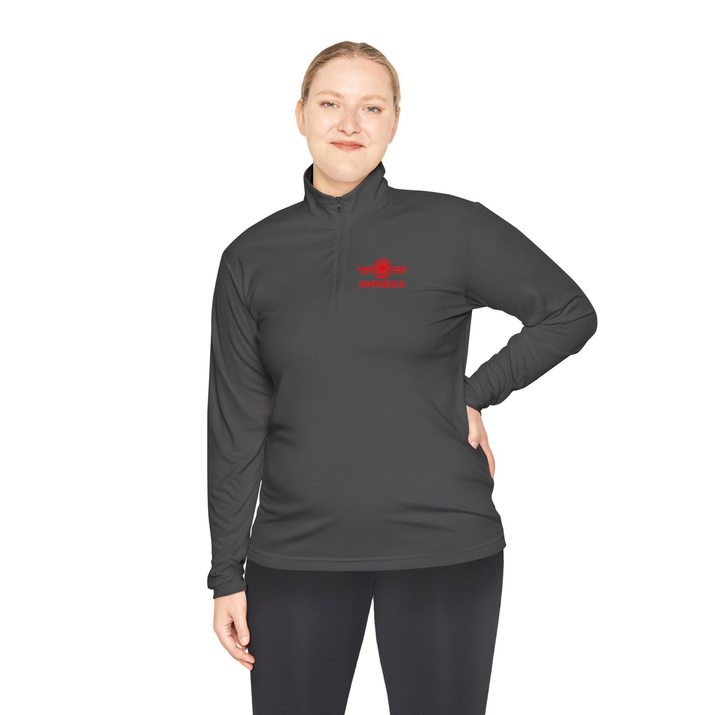 Quarter-Zip Pullover — Omnera Logo Lightweight Pullover