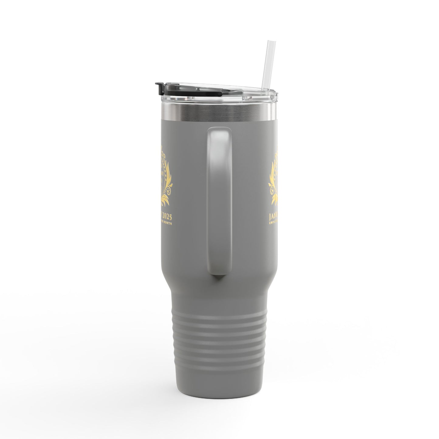 Employee Of the Month, Customizable, 40oz Spillproof, Stainless Steel Double-Insulated Travel Mug