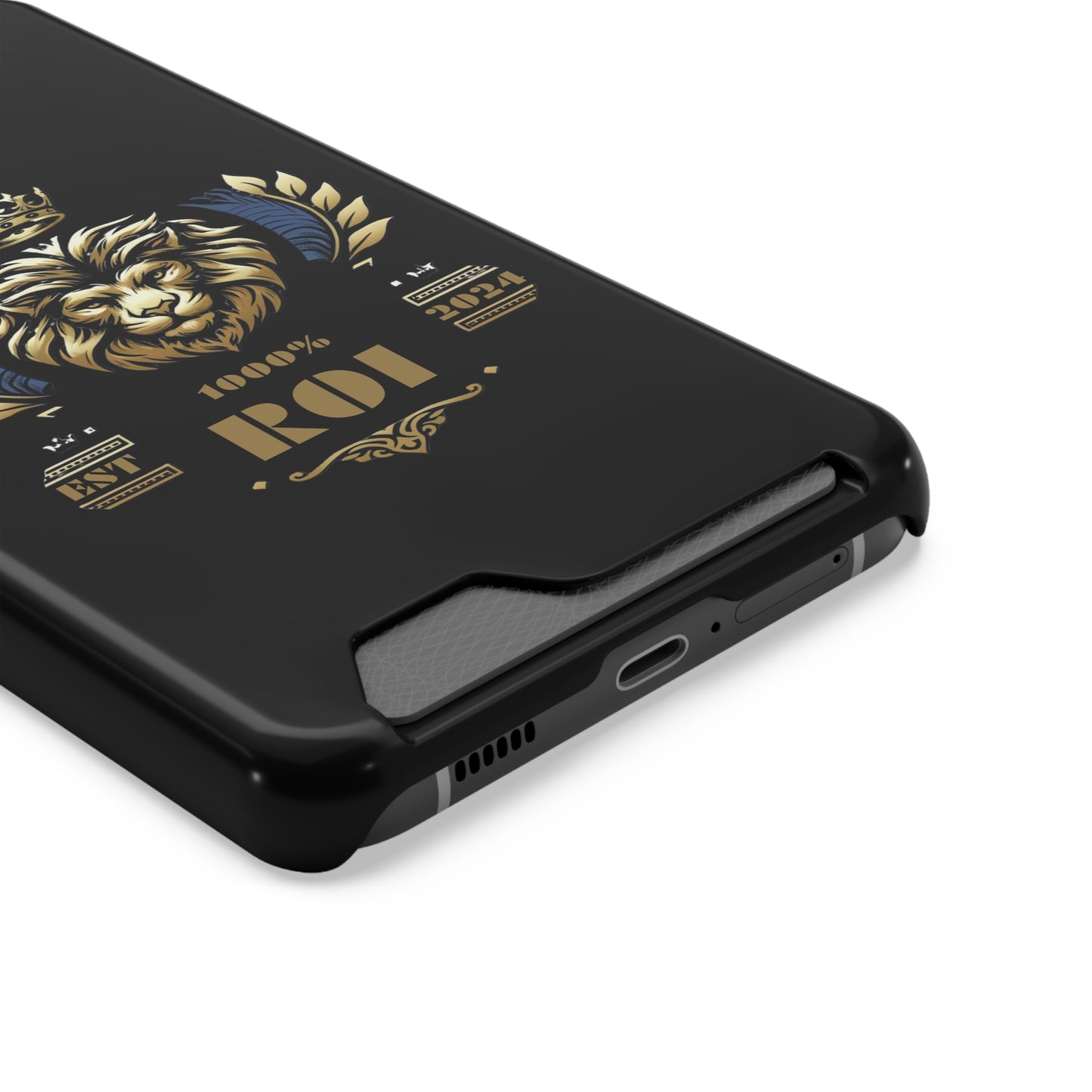 1000%ROI Phone Case With Card Holder (Compatible with iPhone 13, and Samsung Galaxy S21, S22 models)
