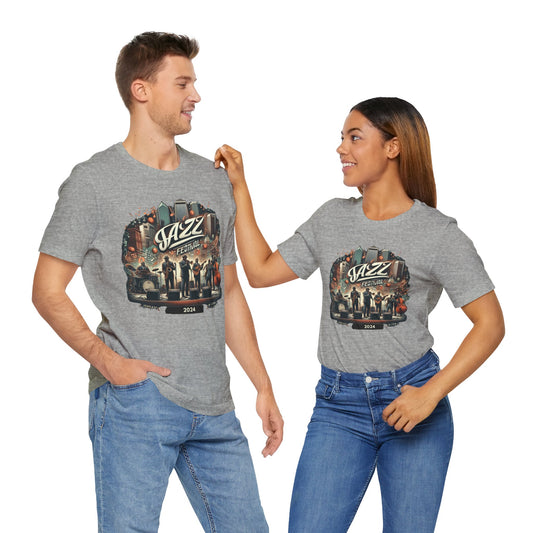 Jazz Festival 2024_Unisex Jersey Short Sleeve Tee_MDLJV35247_ColorSet1