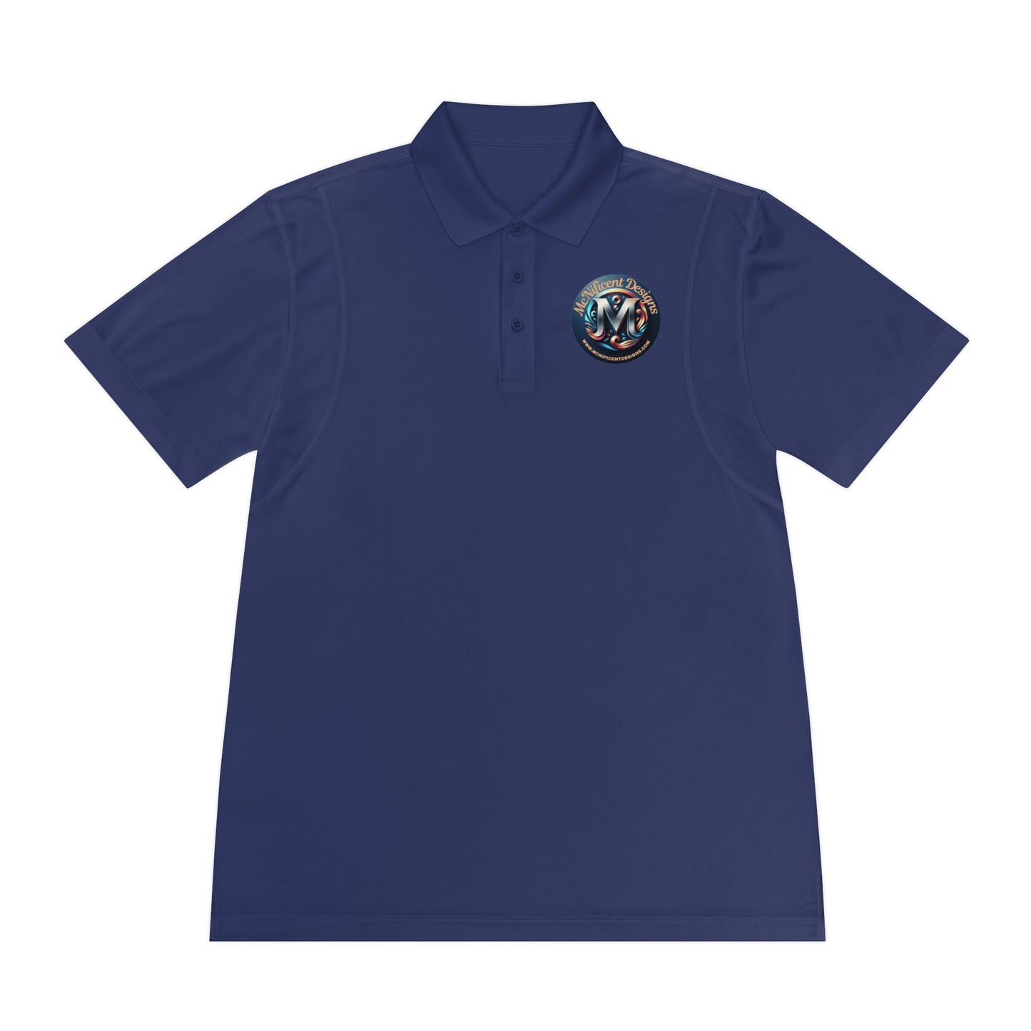 McNificent Designs Men's Sport Polo Shirt