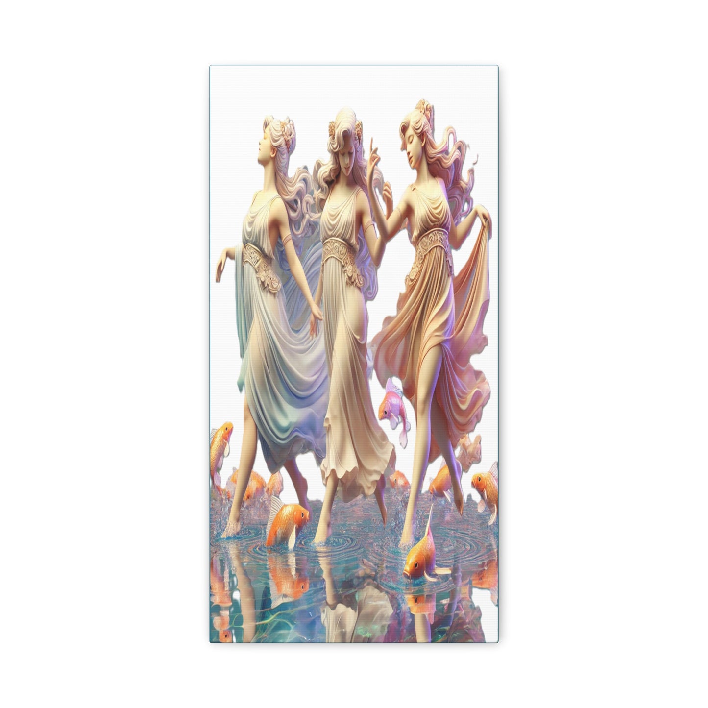 Canvas Print - Playful Greek Goddesses